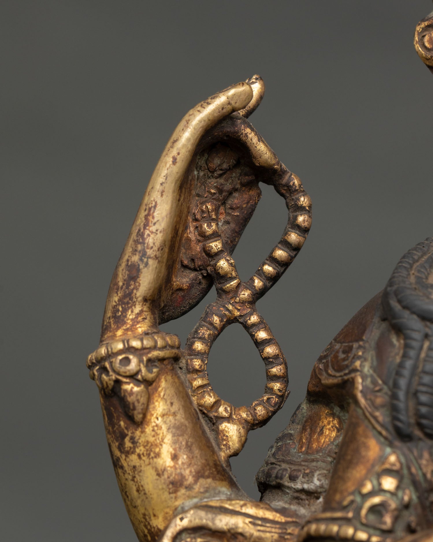 Chenrezig Statue | Handmade Copper Sculpture for Meditation