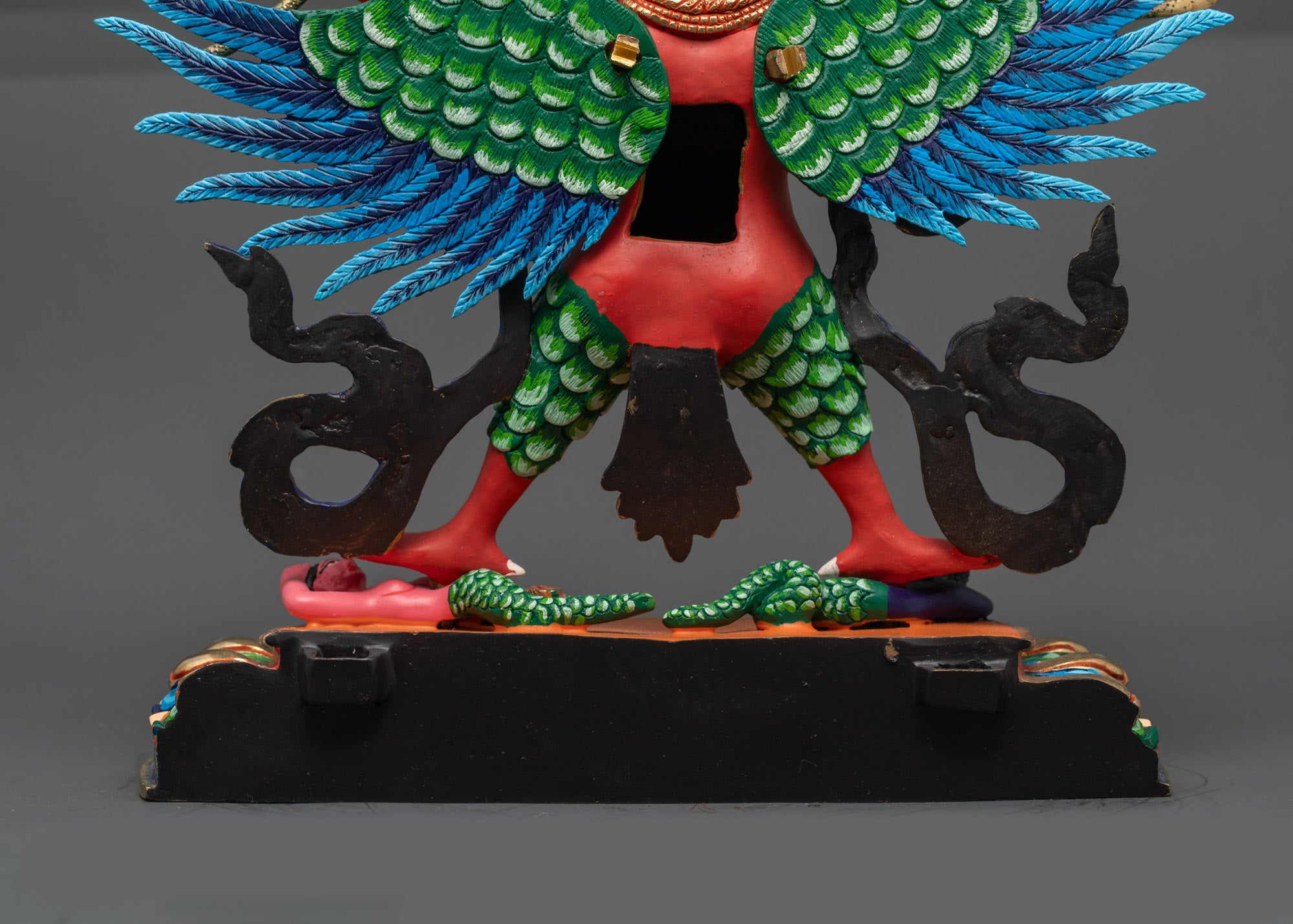 Divine Garuda Sculpture | Sacred Bird Deity Handmade Himalayan Artwork
