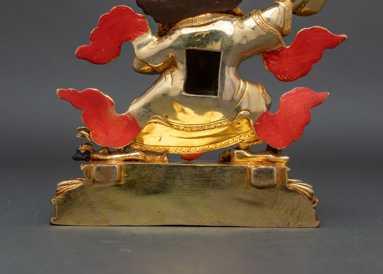 Mahakala Bernagchen Statue - Buddhist Protector in Fierce Form
