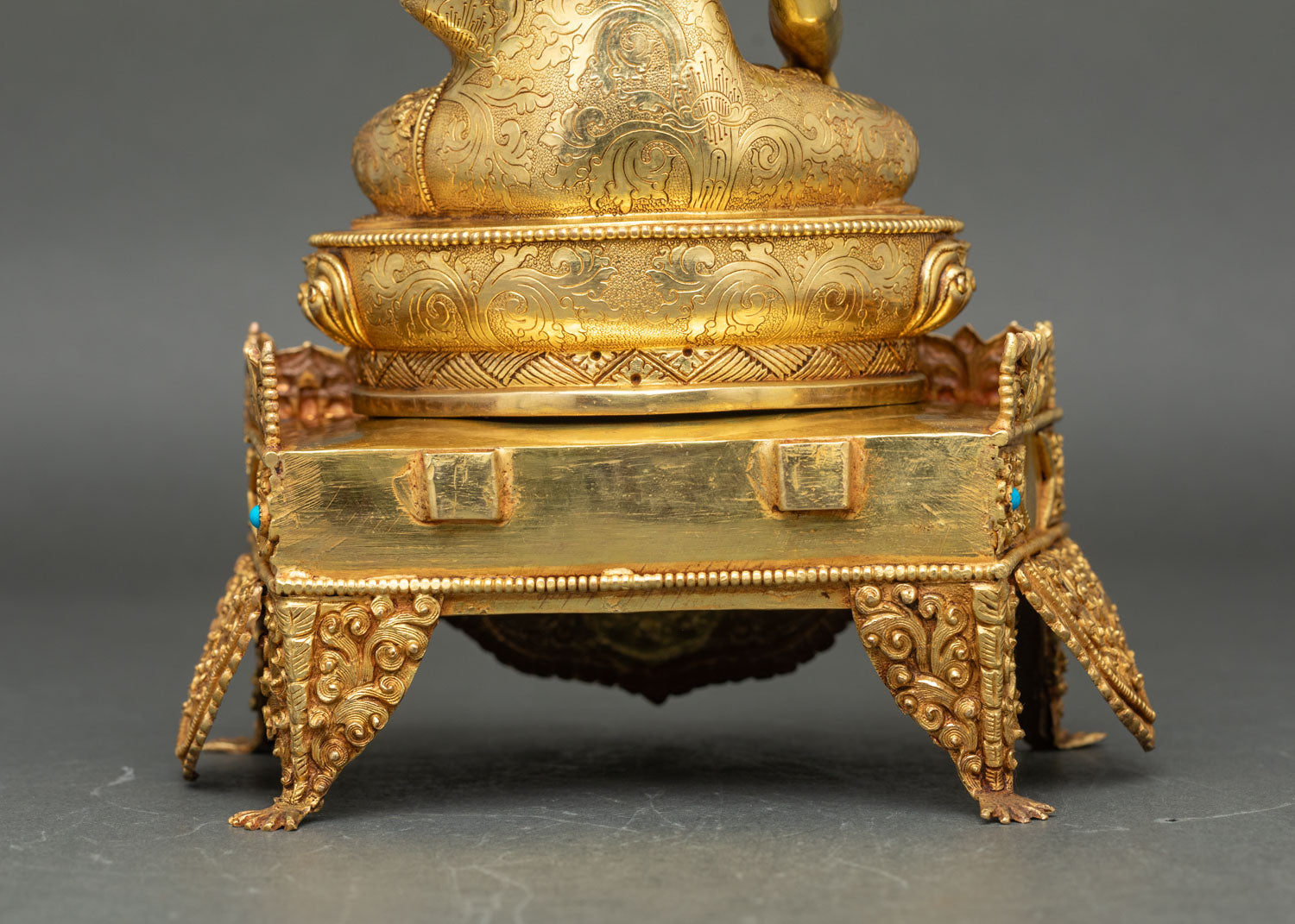 Enthroned Shakyamuni Buddha Statue | Handcrafted in Nepal
