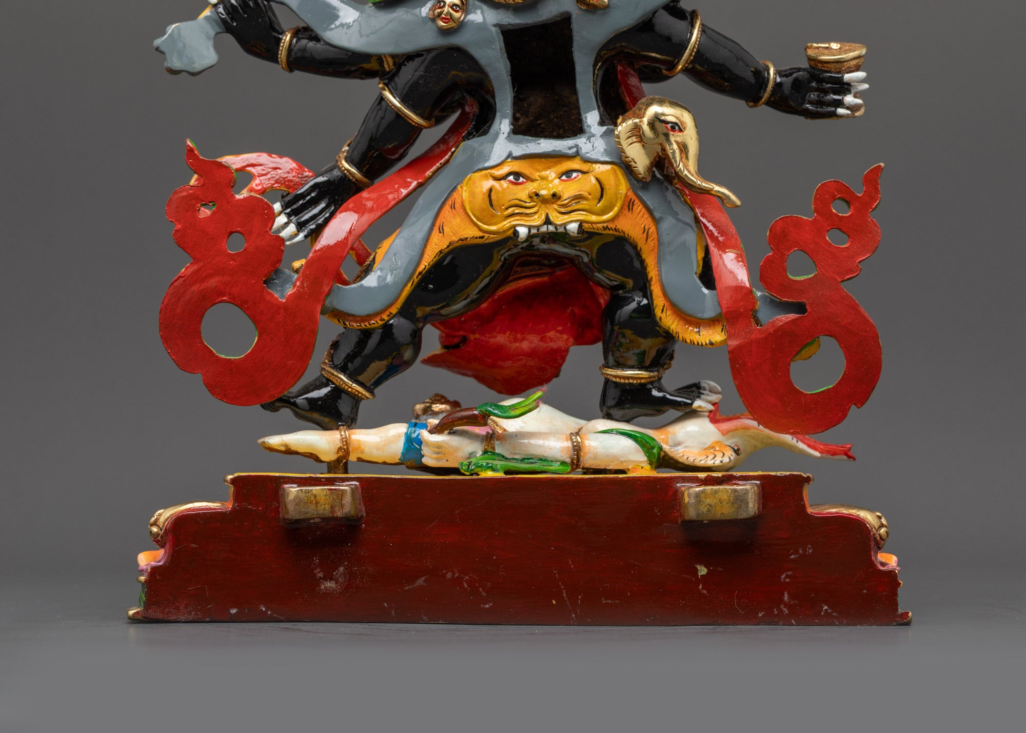 Six Armed Mahakala Statue