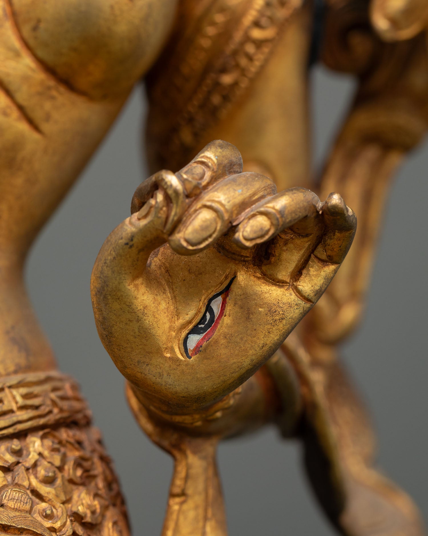 Standing White Tara Statue | Traditional Lost Wax Casting Art