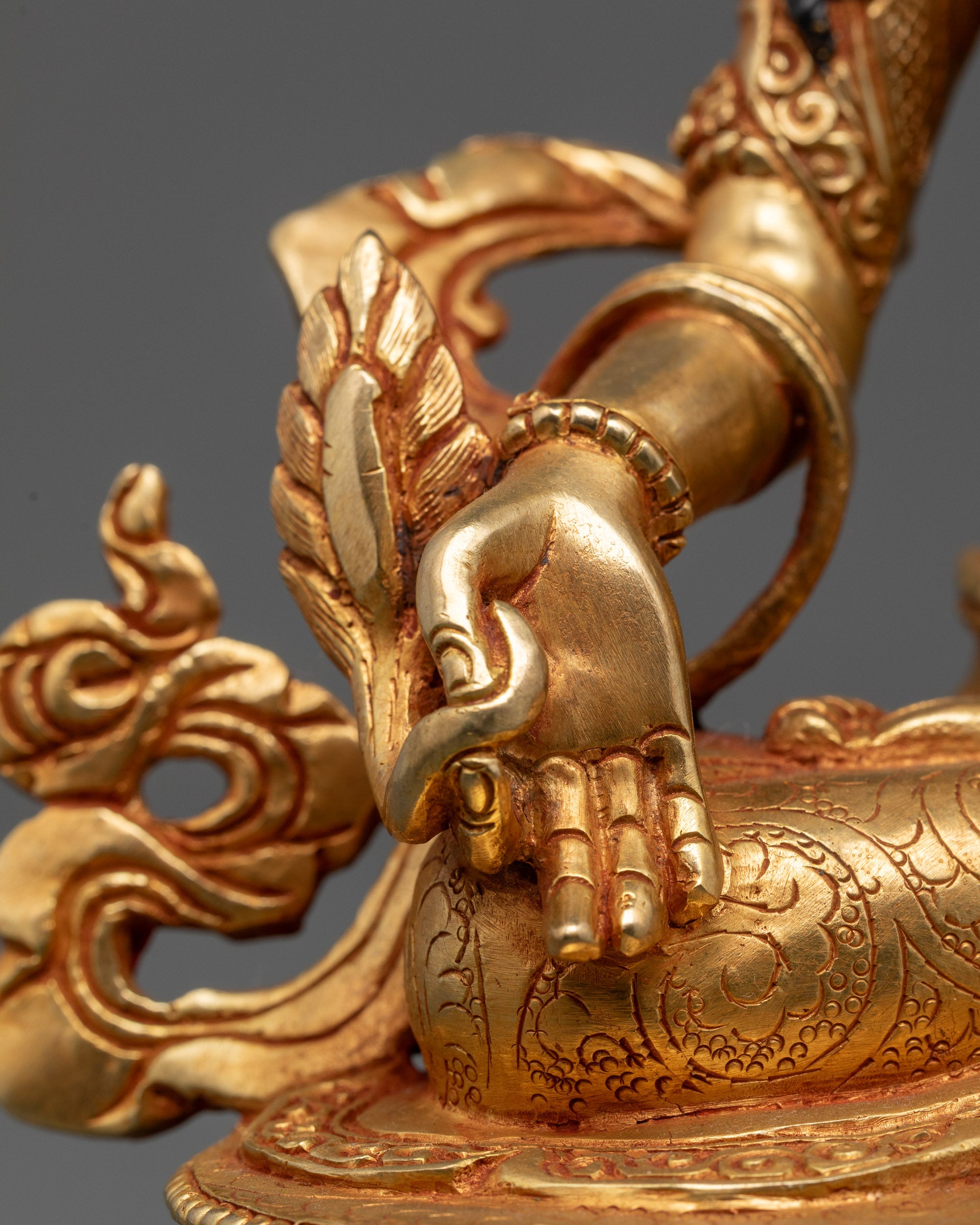 Bodhisattva Ksitigarbha Statue | Handcrafted Spiritual Decor