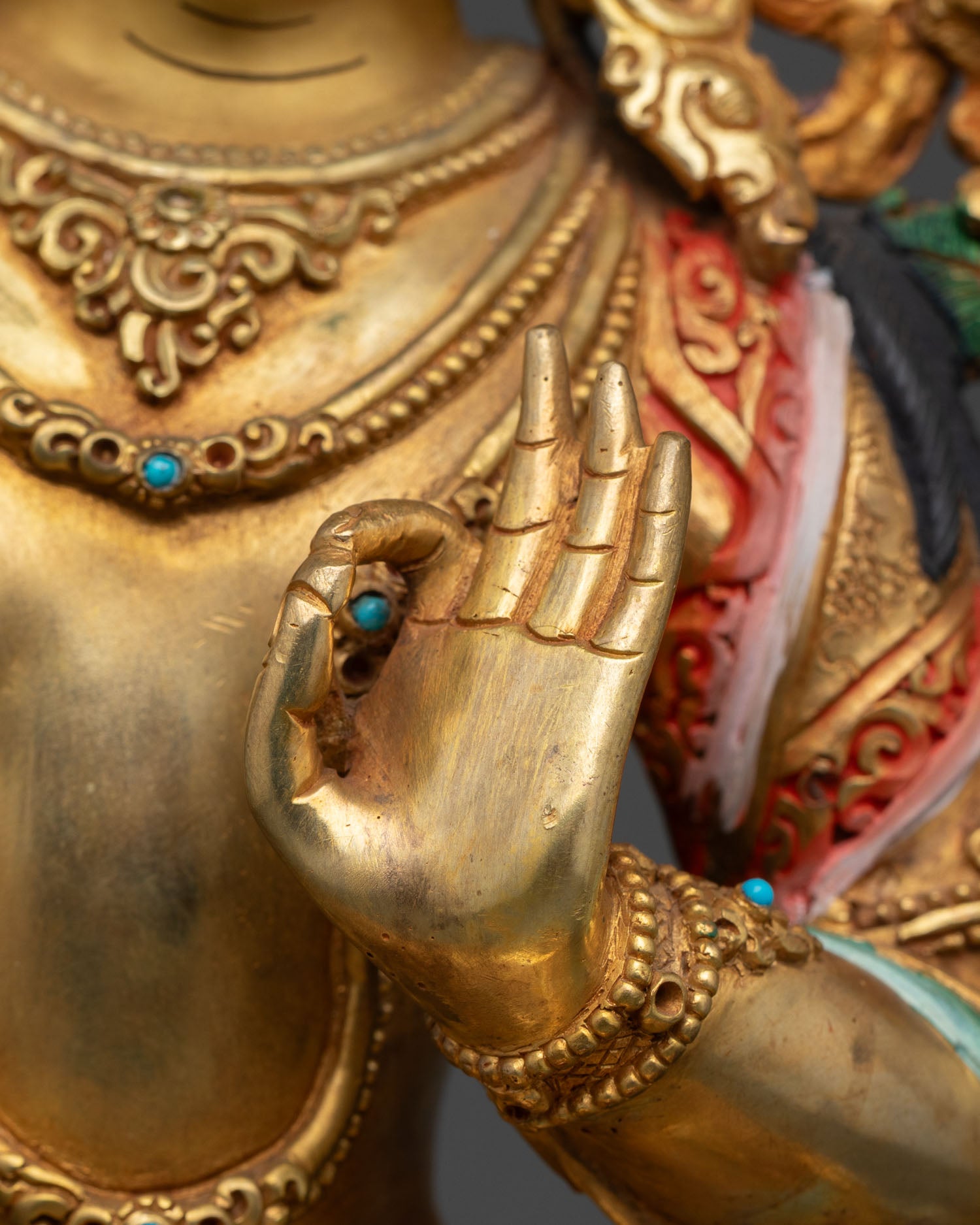 Manjushri Statue | Crafted Spiritual Idol for Meditation Space