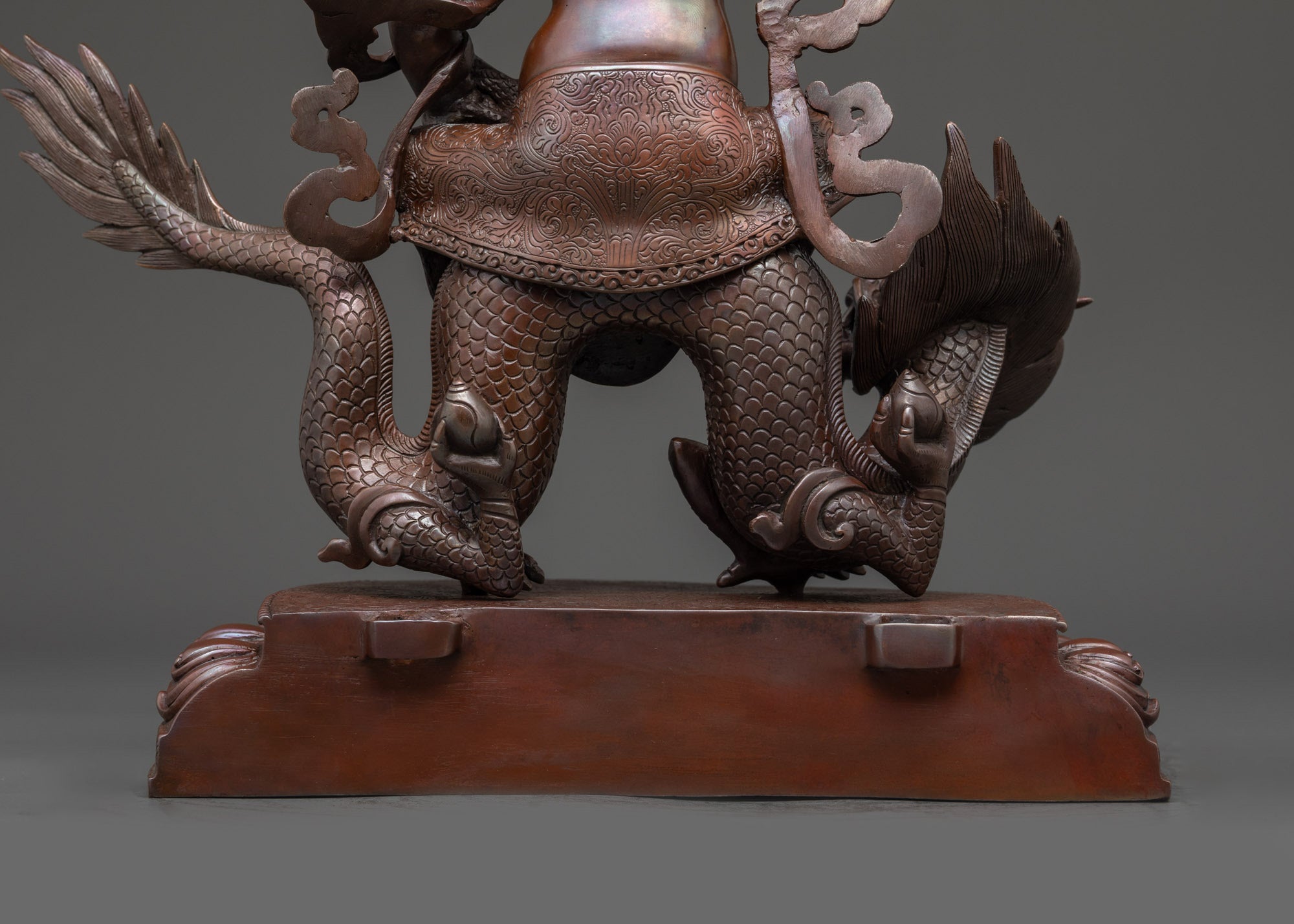 White Dzambhala Statue