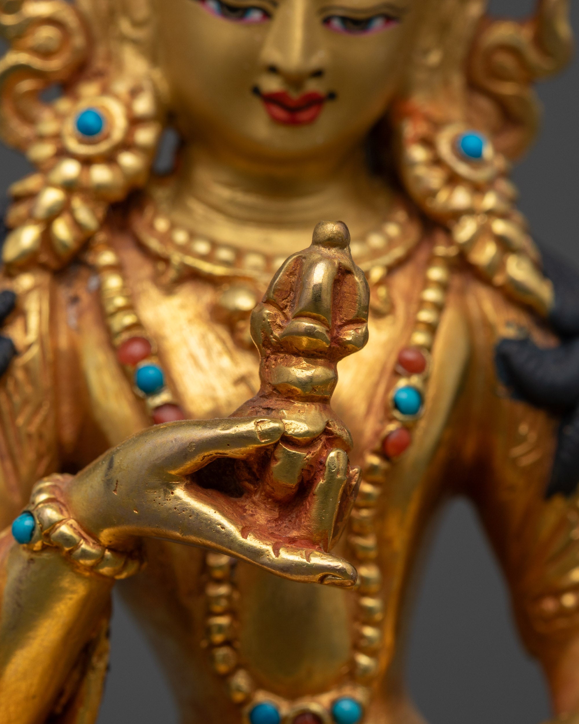 Tibetan Vajrasattva Statue | Sacred Buddhist Idol for Spiritual Healing
