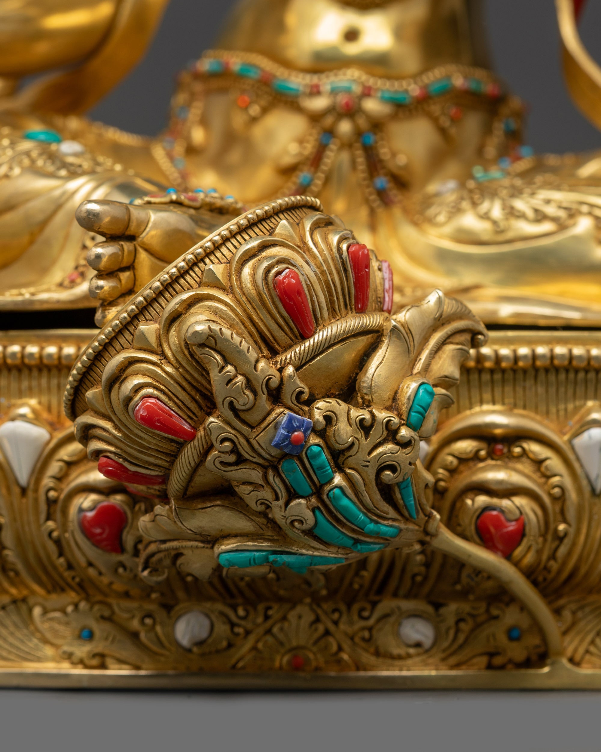 Premium Green Tara Buddhist Sculpture | Tibetan Altar Decor from Nepal