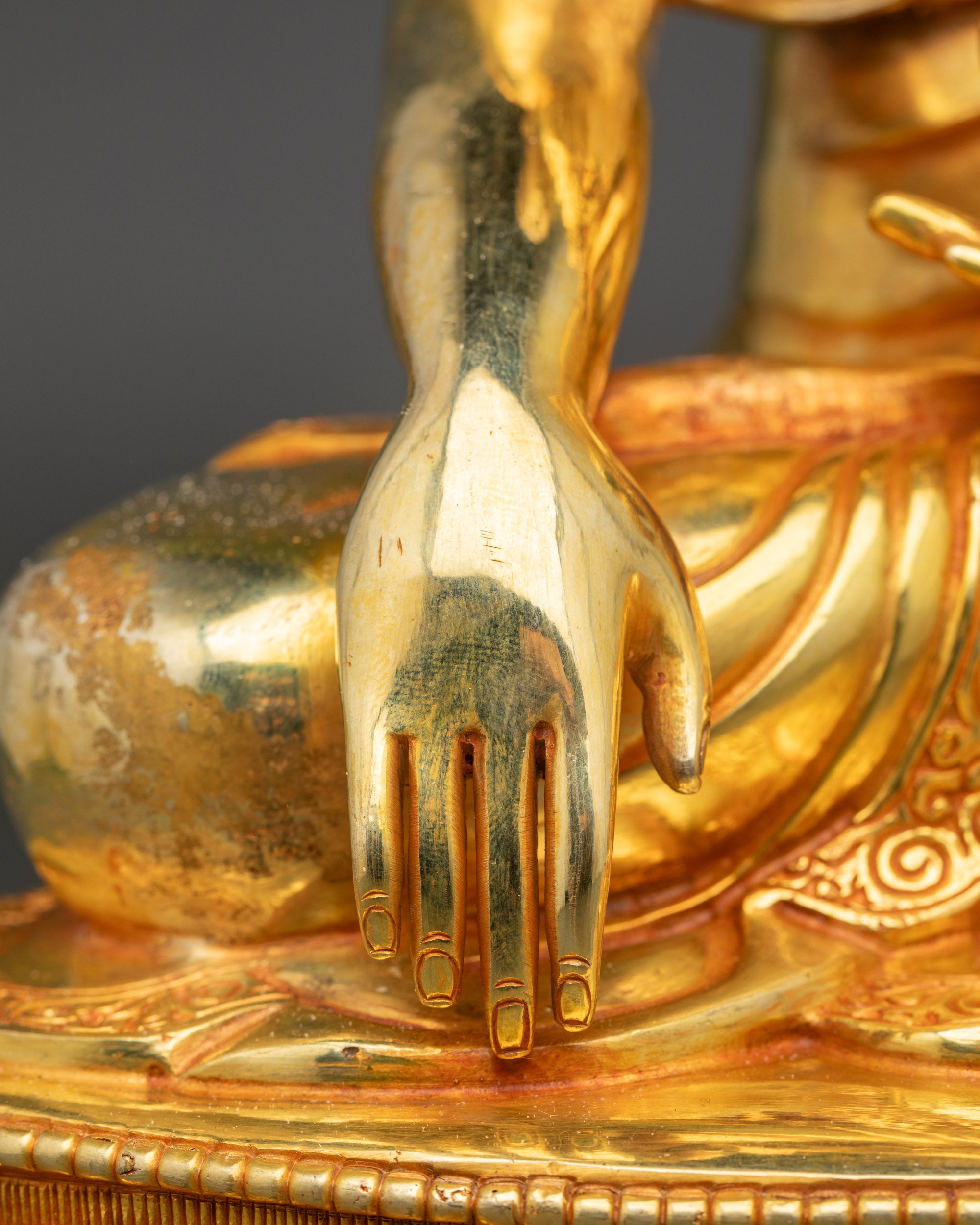 Lord Buddha Statue | Handcrafted Copper Sculpture from Nepal