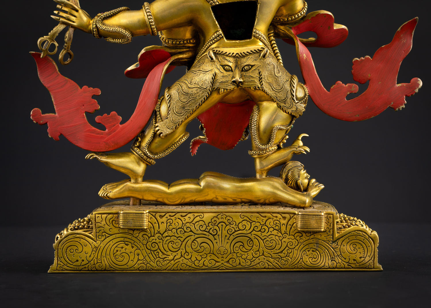 Four-Armed Vajrapani Statue | Masterpiece of Himalayan Sacred Art