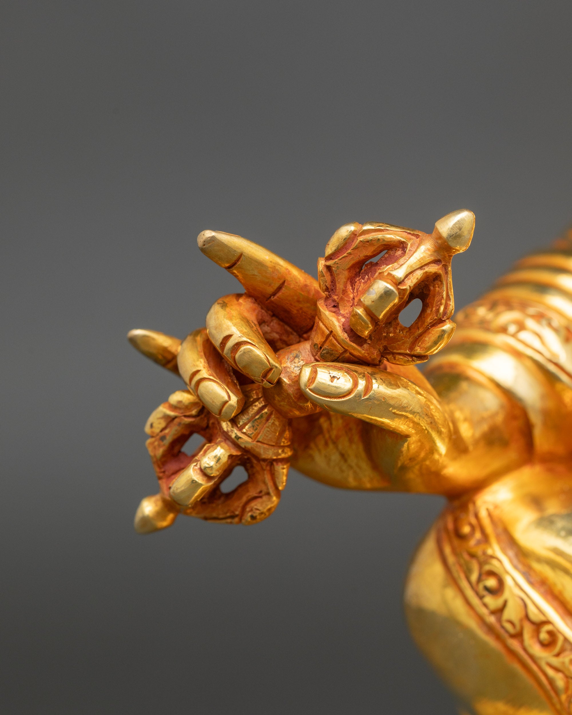 Sacred Guru Rinpoche (Padmasambhava) Statue | Vajrayana Buddhist Icon