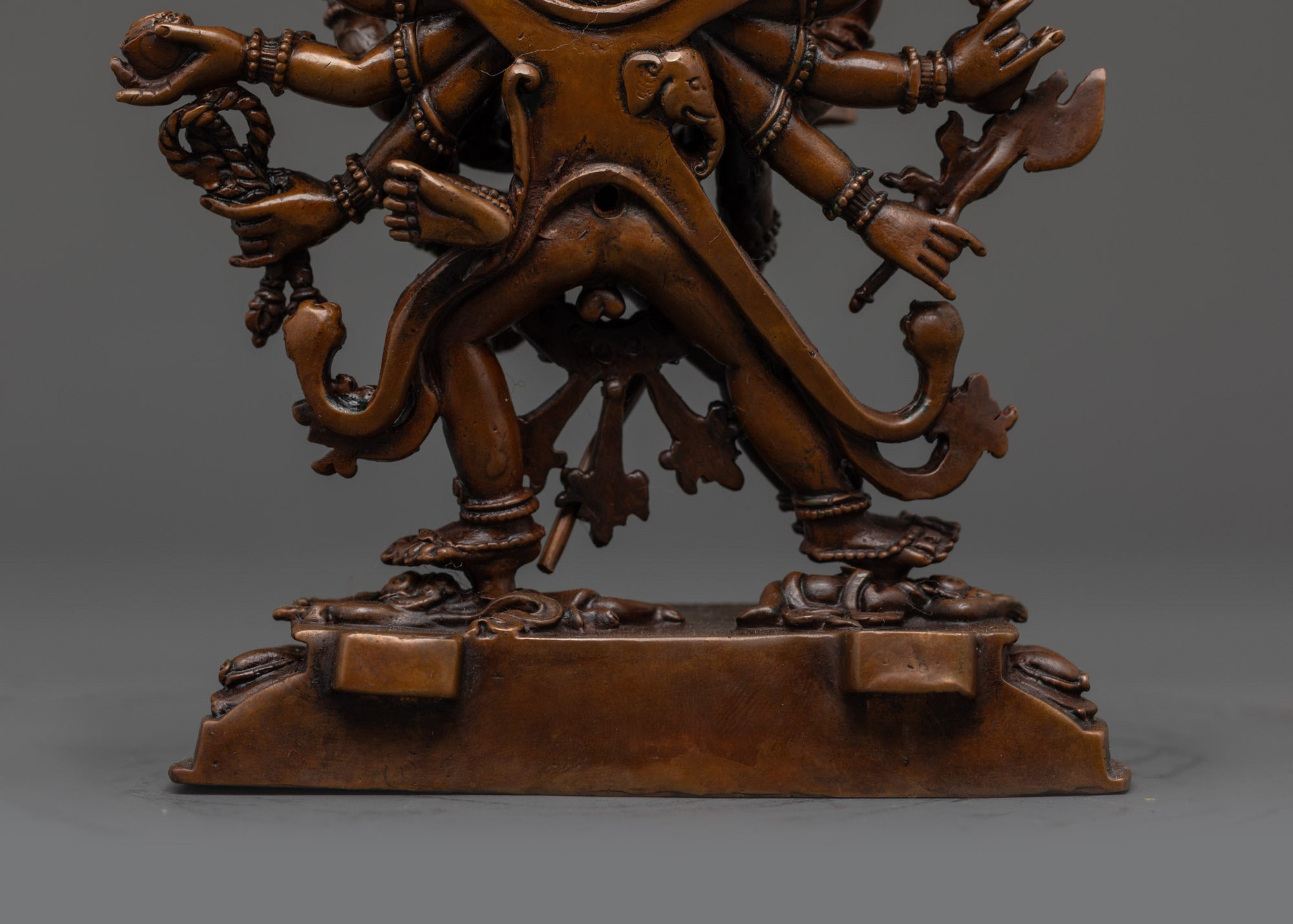 Authentic Chakrasamvara Statue | Machine-Crafted Buddhist Sculpture