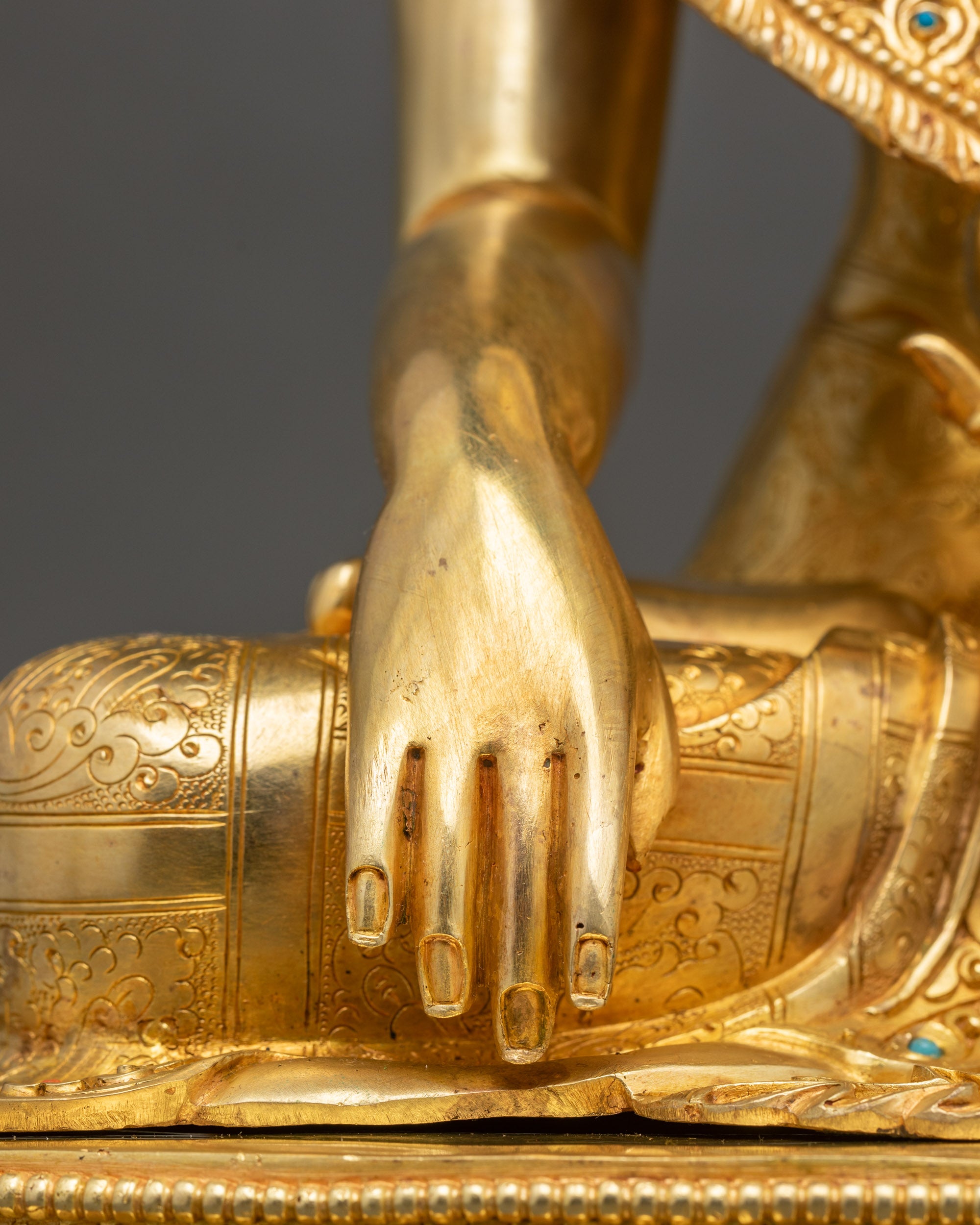 Authentic Jowo Buddha Statue | Nepalese Handcrafted Altar Sculpture