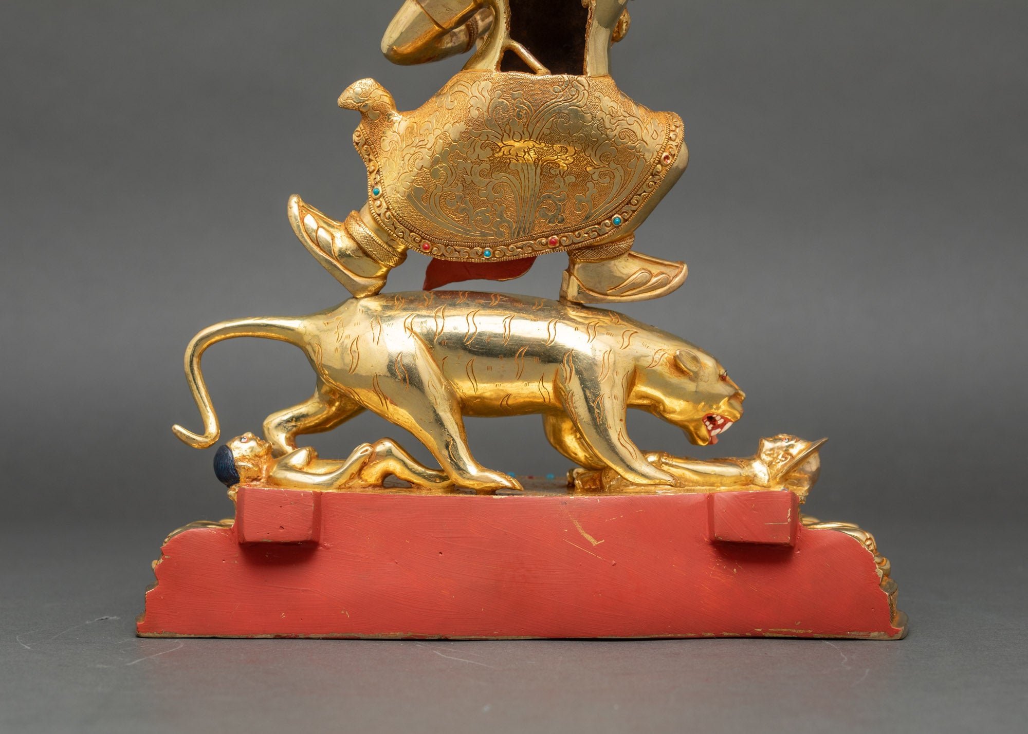 Wrathful Dorje Drolo Statue | Traditional Buddhist Decor