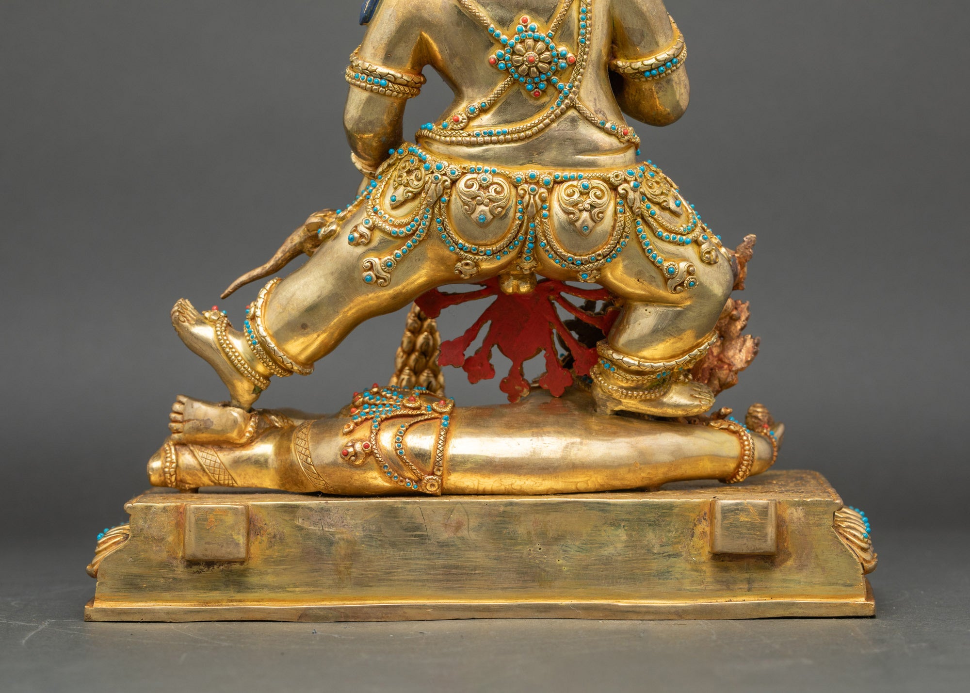 Wealth-Granting Black Dzambhala Statue | Handcrafted in Nepal