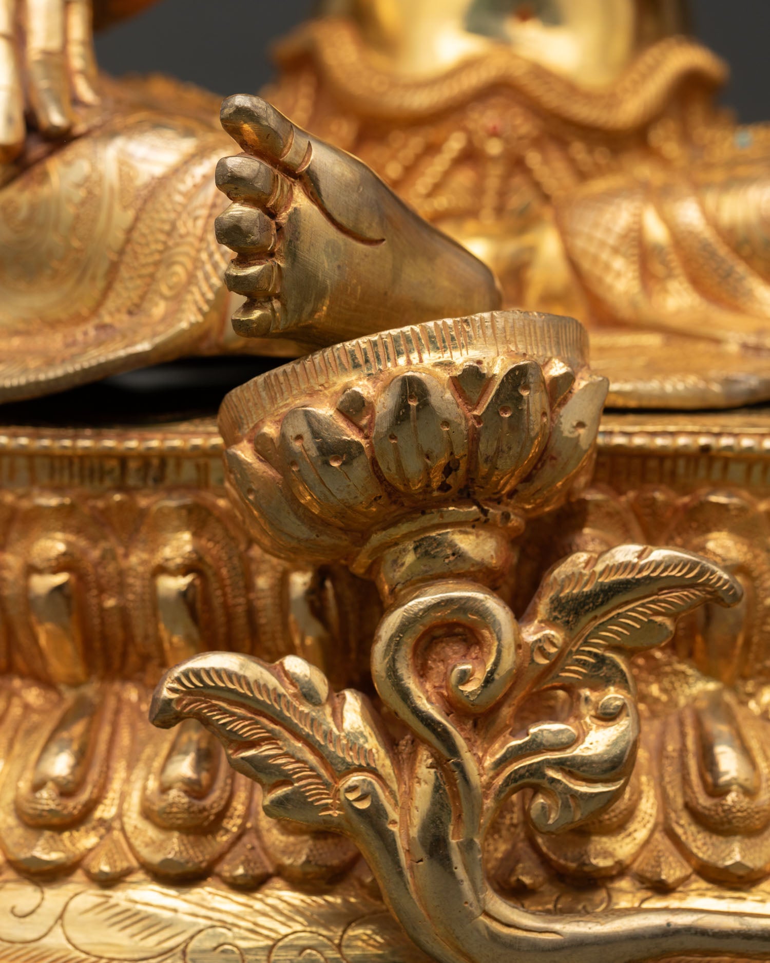 Green Tara Statue | Hand-Carved Nepalese Artwork