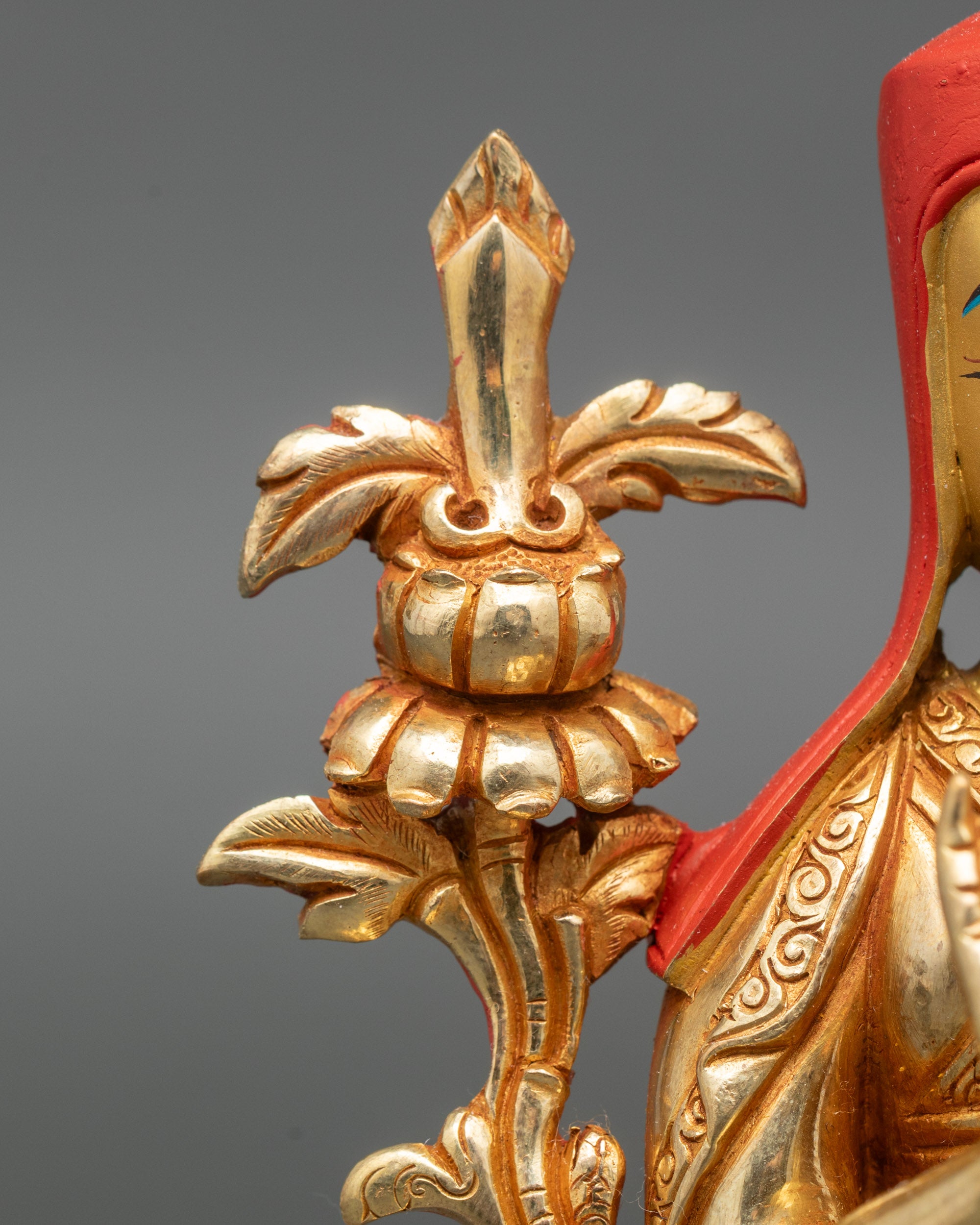 Nepalese Sakya Pandita Statue – Himalayan Buddhist Decor