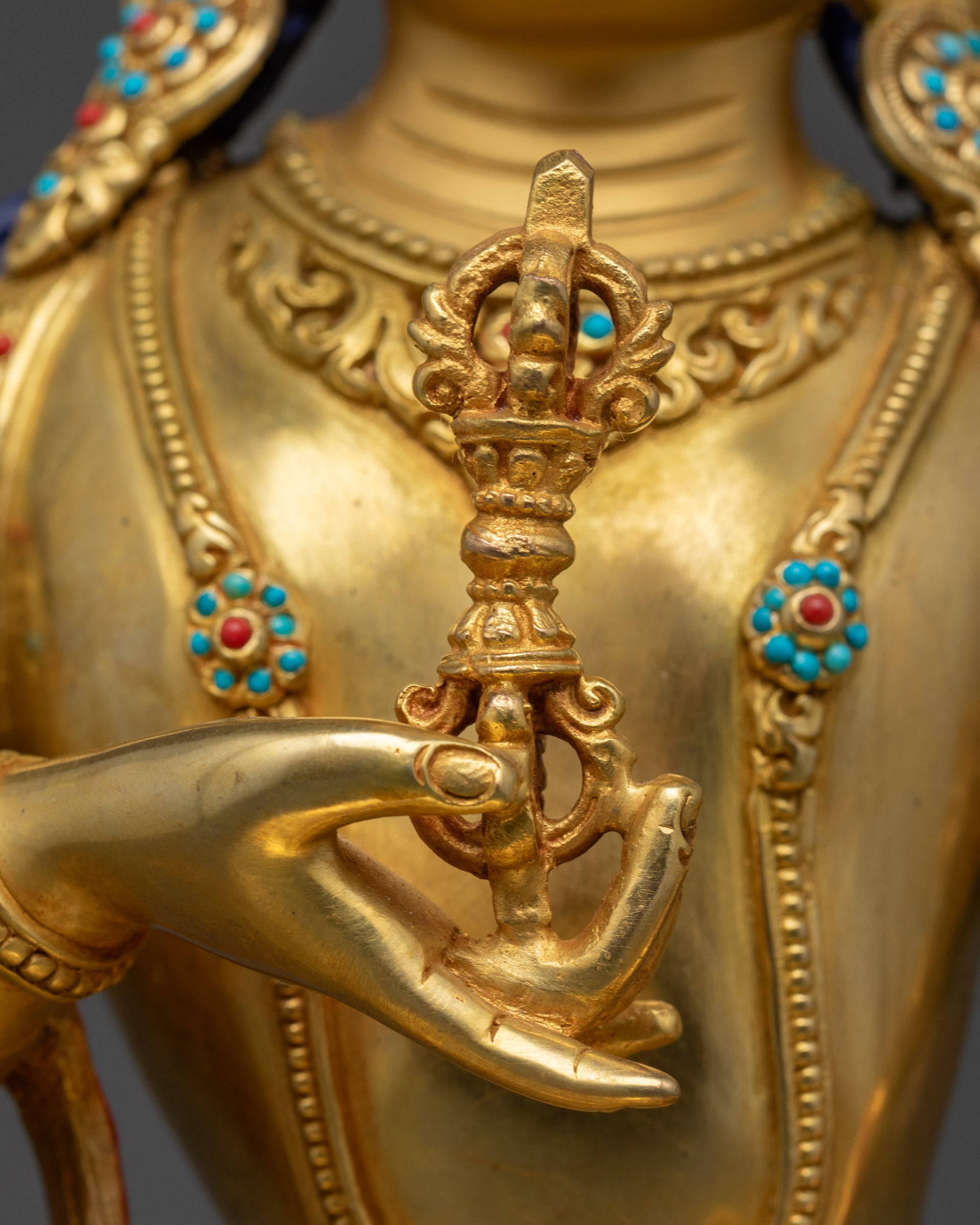 Manifest Spiritual Cleansing with Vajrasattva Statue | Nepalese Artwork