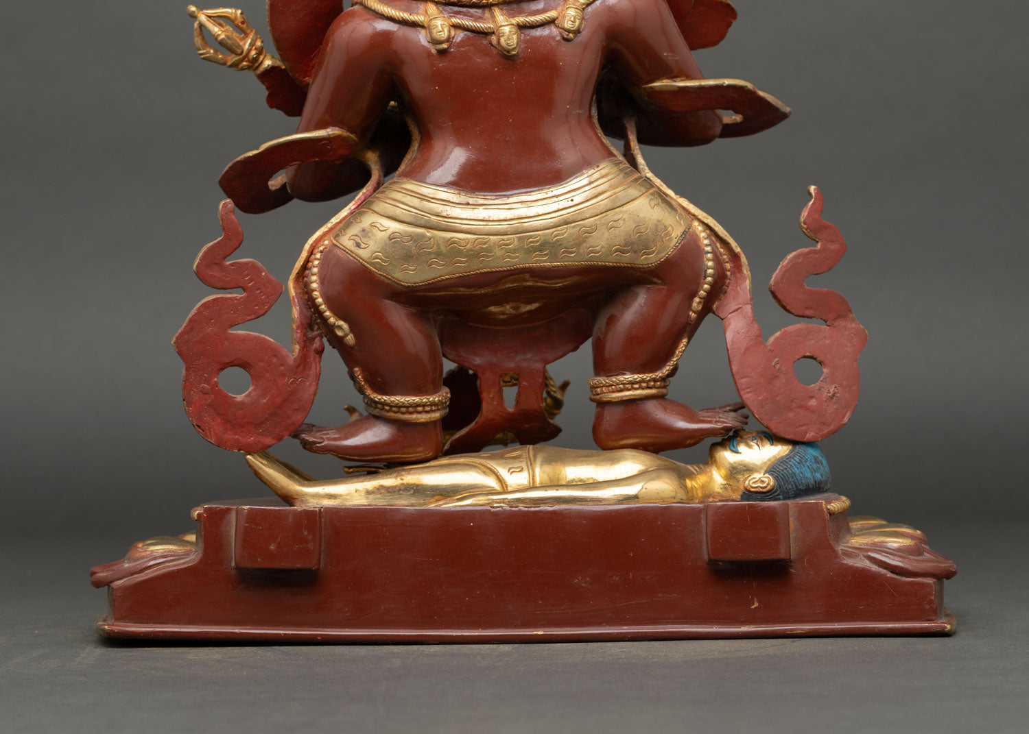 Shakya Mahakala Statue – Tibetan Buddhist Religious Artwork