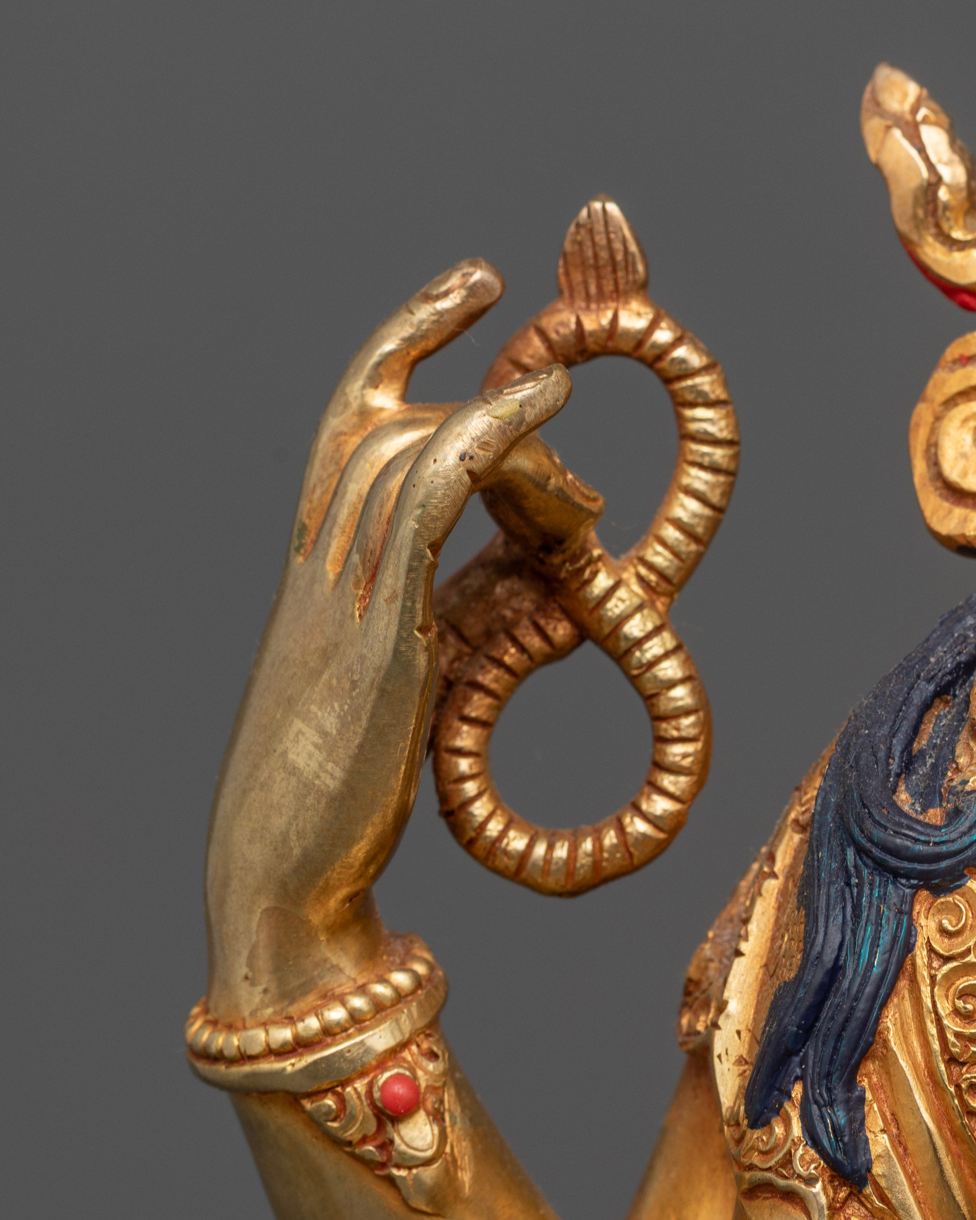 Buy Our Fire Gold Gilded Avalokiteshvara Chenrezig Statue