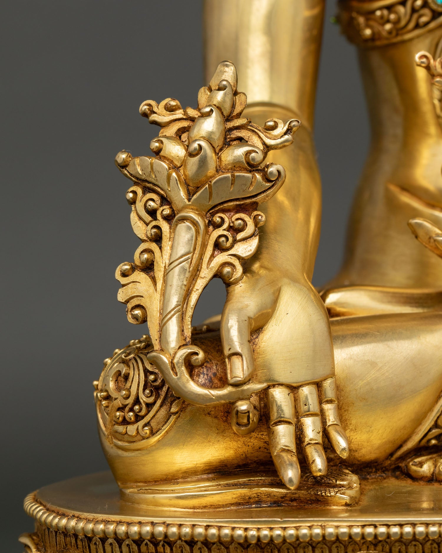 Medicine Buddha Statue | Sacred Himalayan Artwork