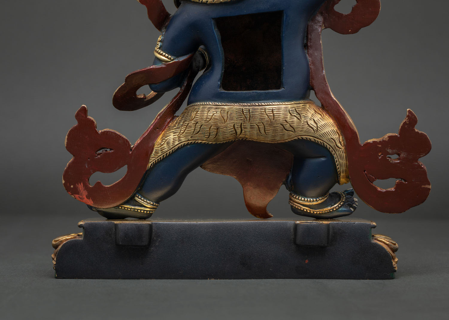 Hand-painted Vajrapani Statue – Protector of Gautama Buddha