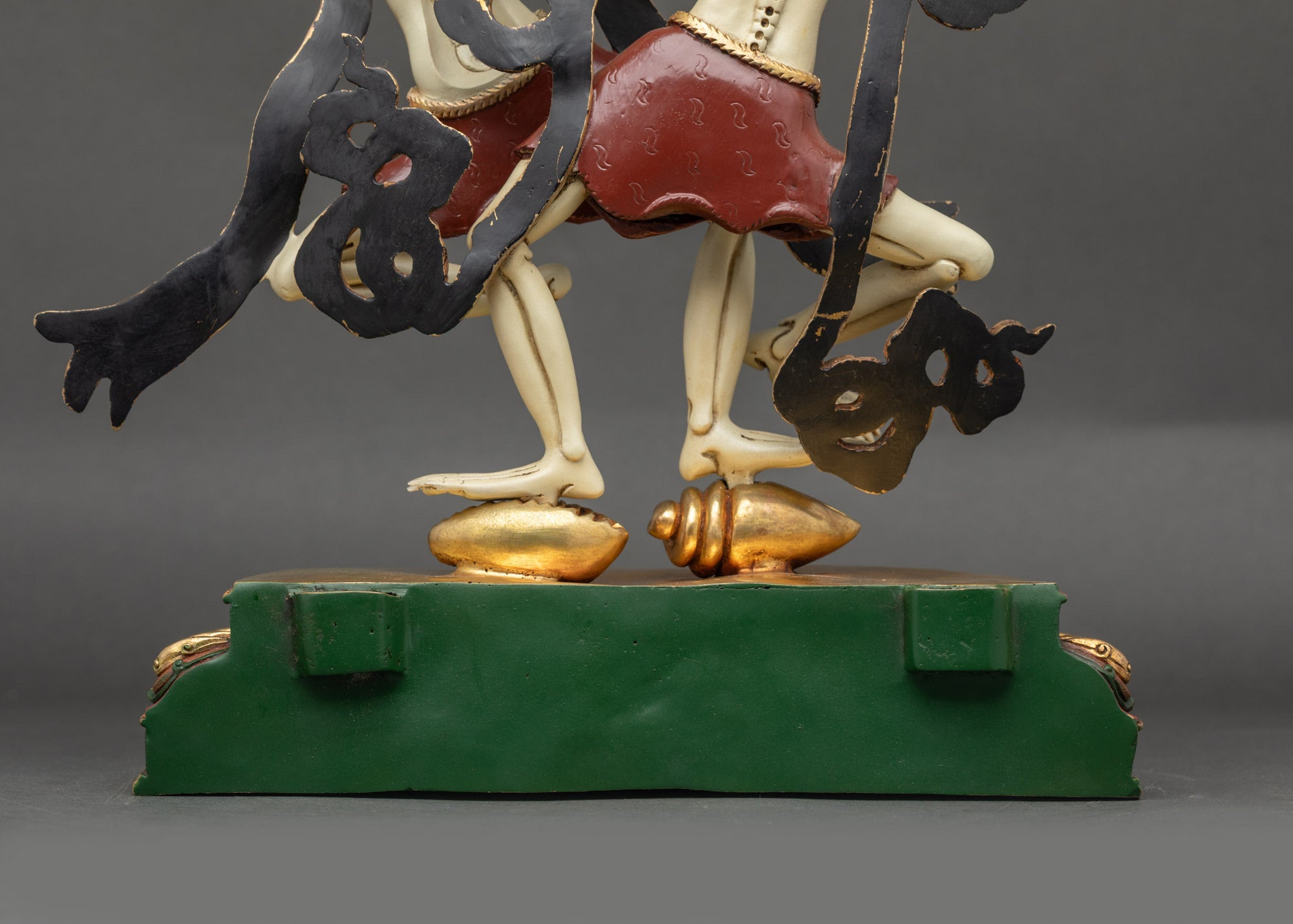 Authentic Citipati Guardian Statue | Traditional Himalayan Ritual Art