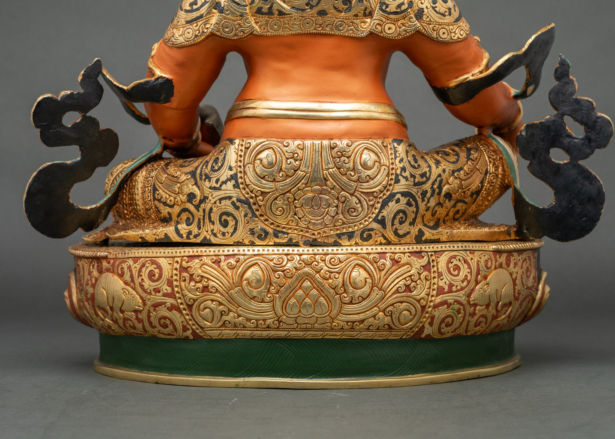 Dzambhala Statue for Wealth & Prosperity | Handmade Tibetan Art