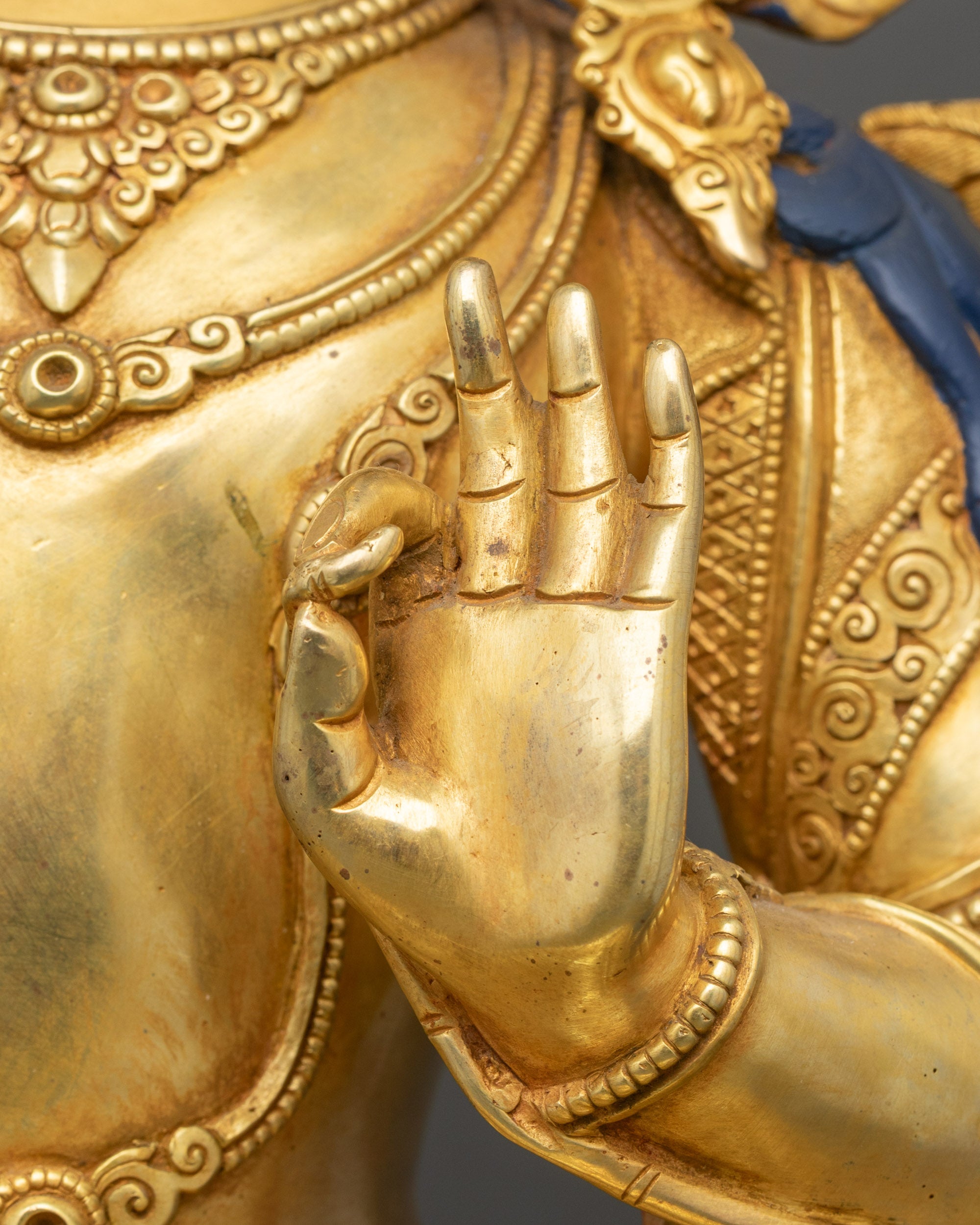 Manjushri Statue | Handcrafted Nepalese Wisdom & Enlightenment Idol