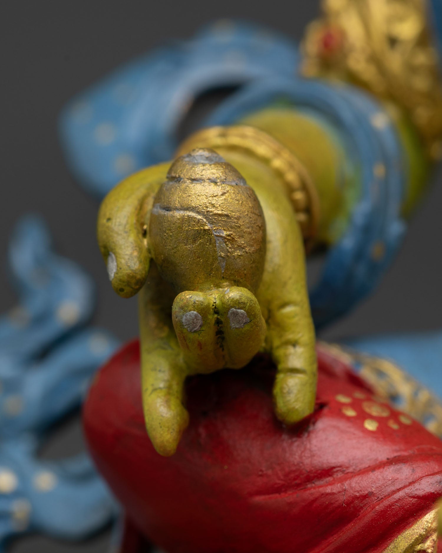 Dzambhala Sculpture for Sacred Home Decor