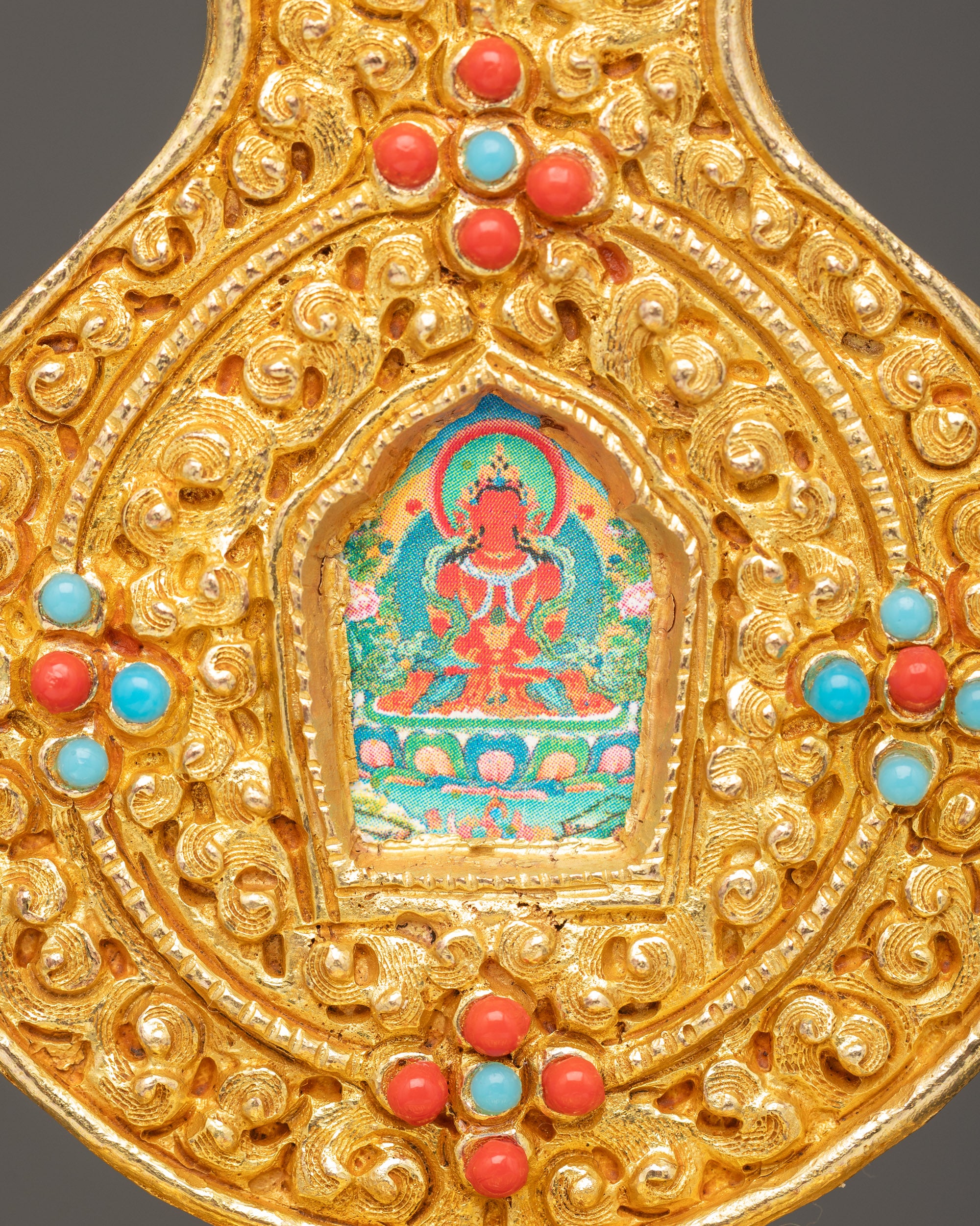 Buddhist Che Bhumba Vase | Handmade Tibetan Kalasha for Altar Rituals