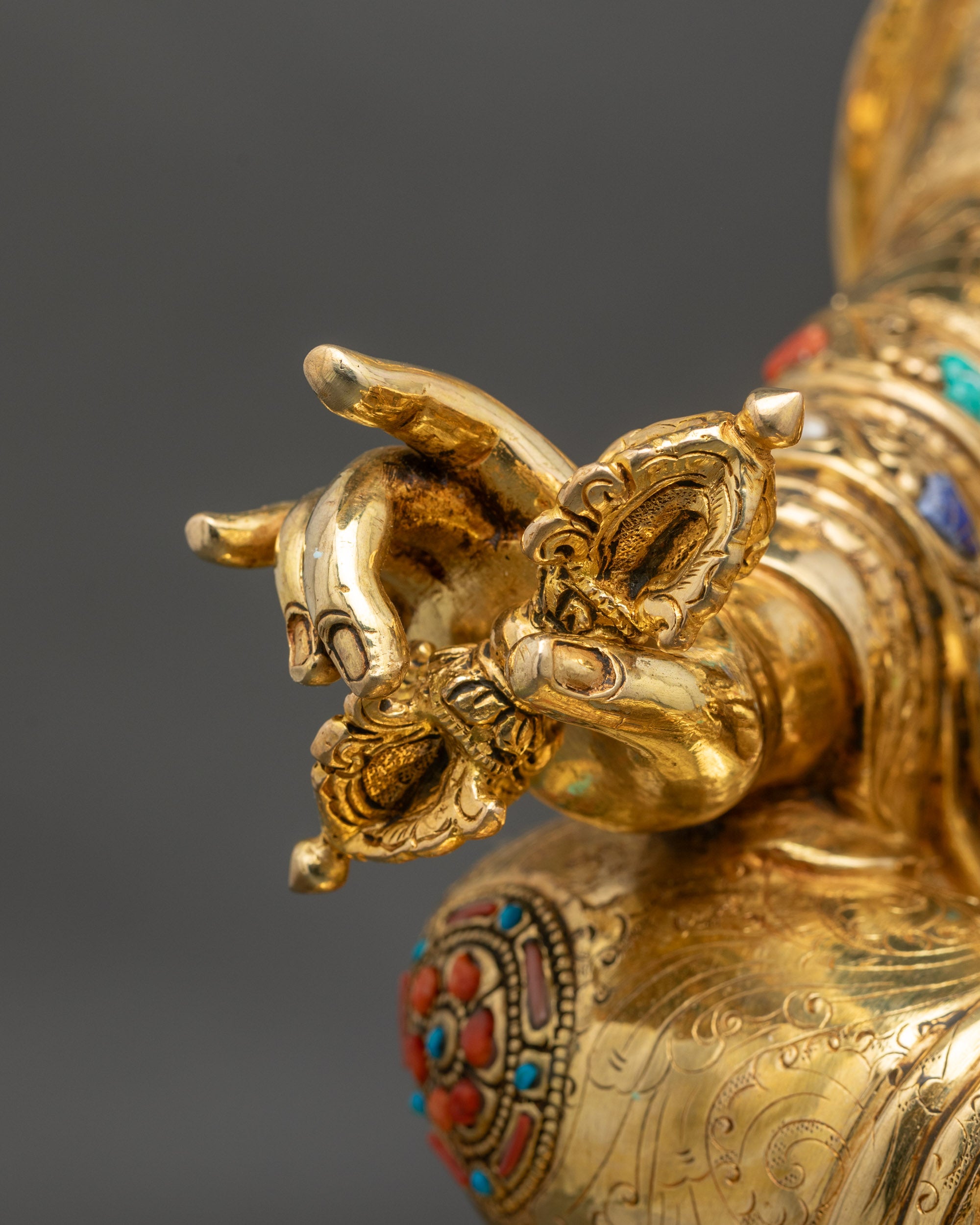 Traditional Padmasambhava Statue | Tibetan Meditation & Home Decor