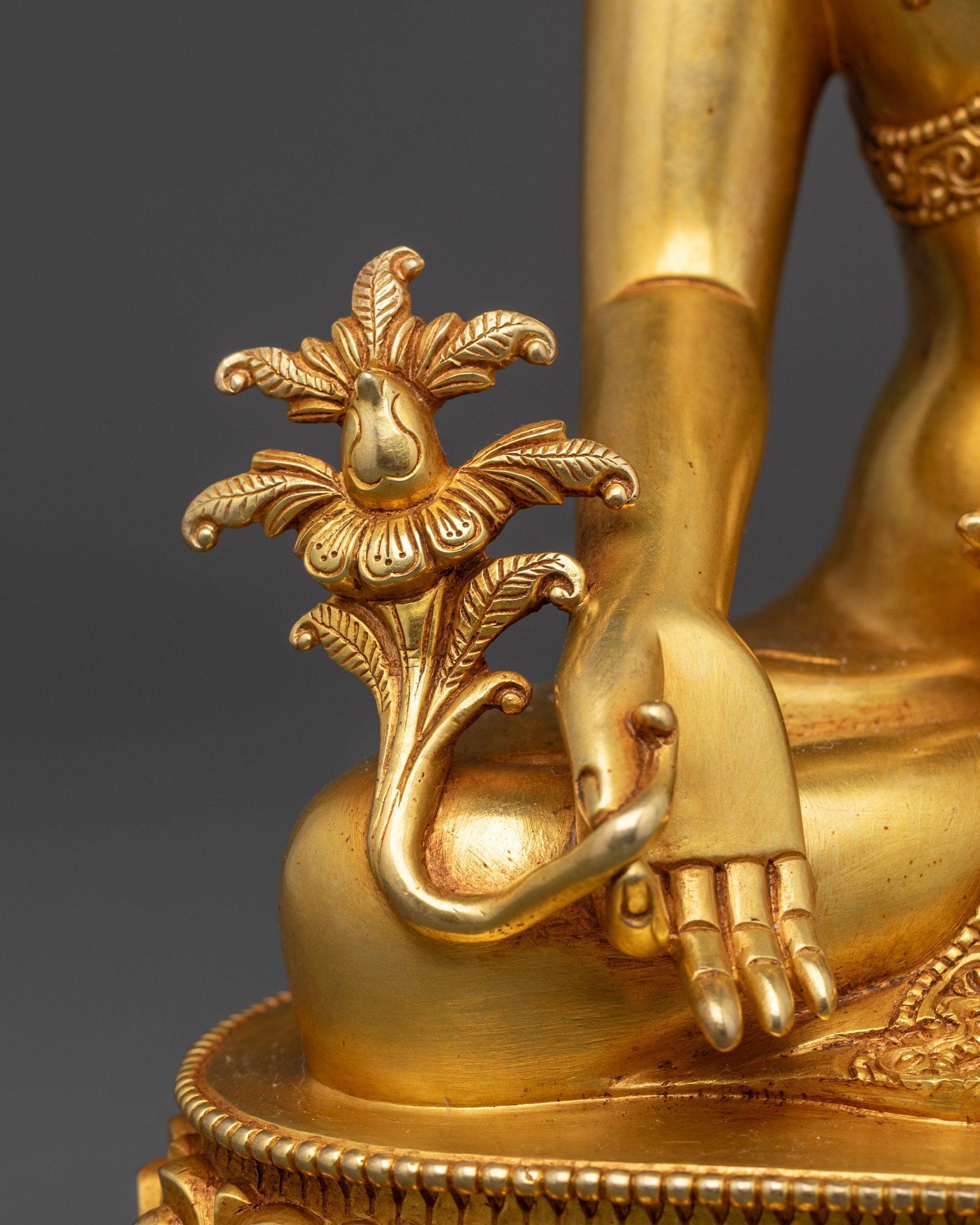 8" Tathagata Medicine Buddha Statue | Handcrafted Healing Sculpture