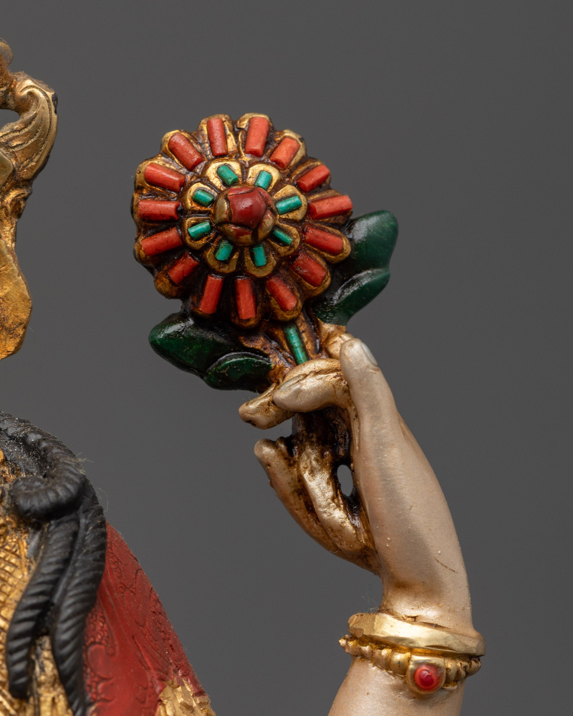 Nepalese Chenrezig Statue | Handcrafted Nepalese Buddha of Compassion