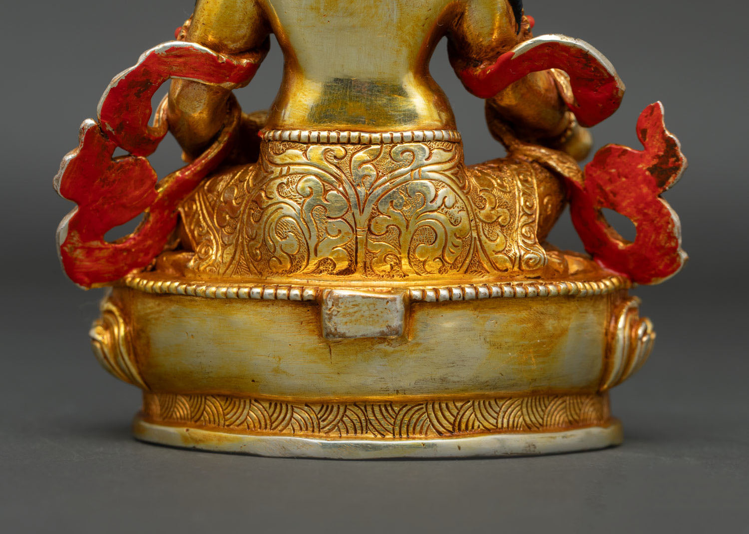 Gold Fire Gilded Dzambhala Statue | Symbol of Wealth and Abundance