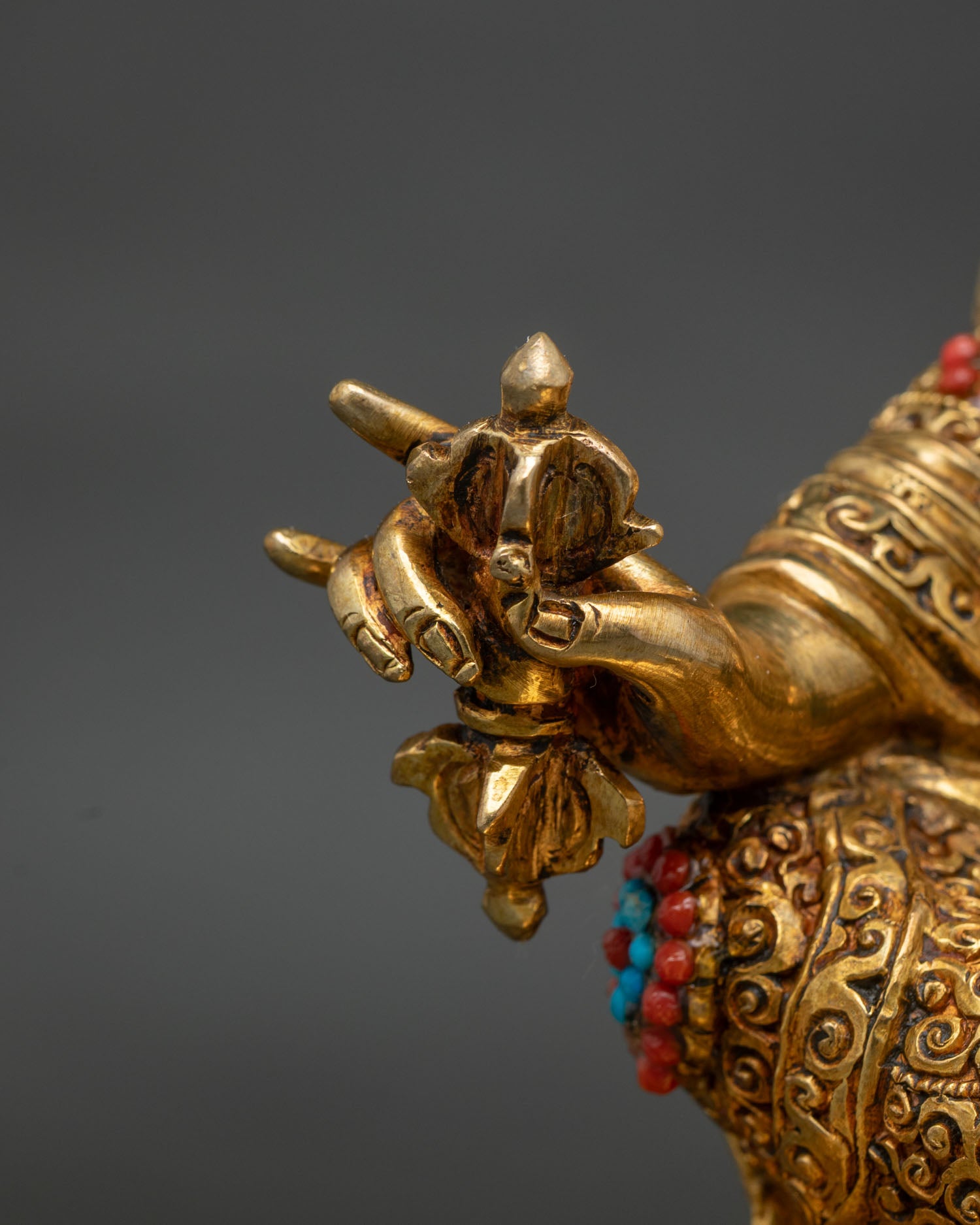 Guru Rinpoche Statue | The Second Buddha Handmade Himalayan Art