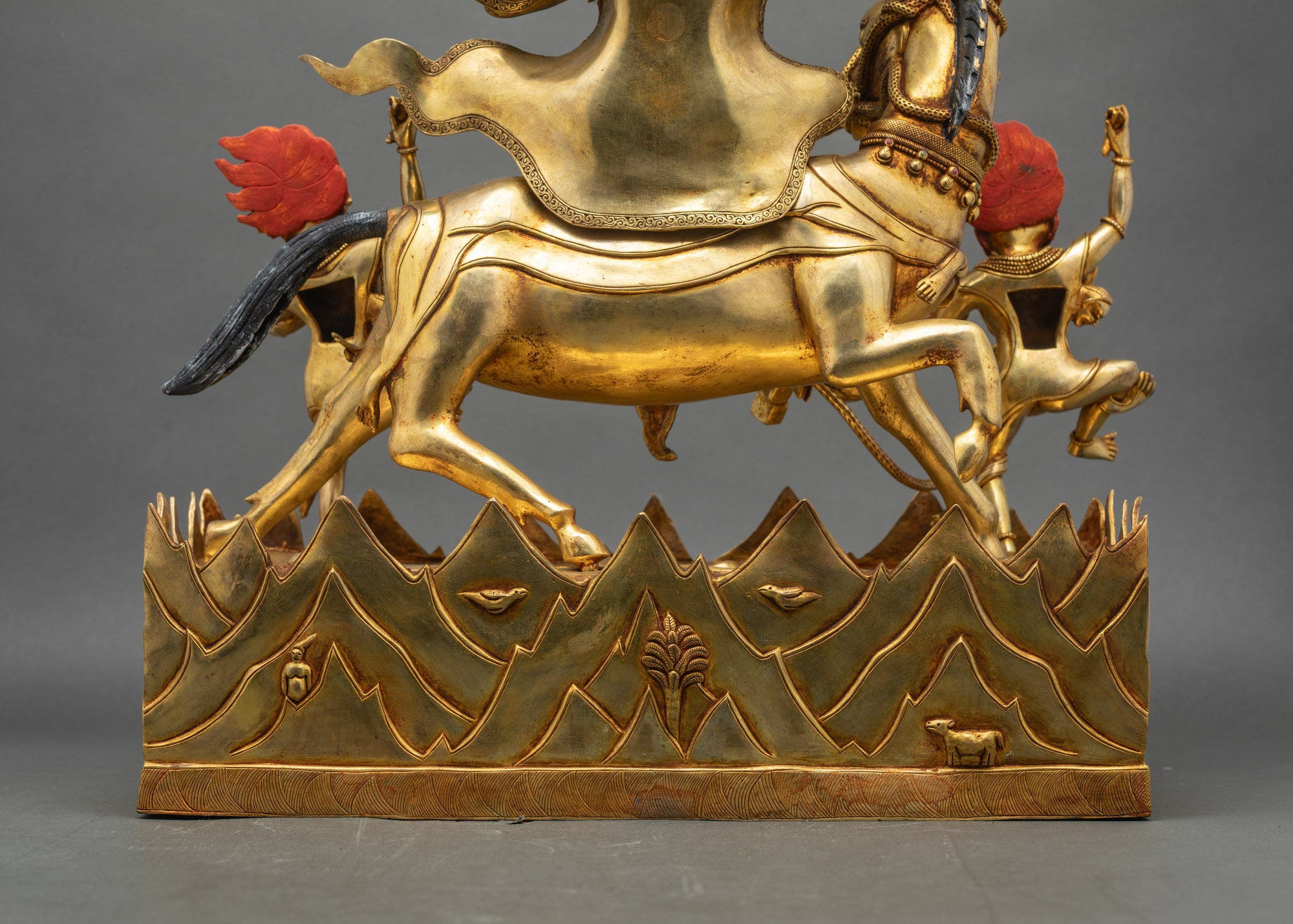 Large Palden Lhamo Statue | Tibetan Dharma Protector Sculpture