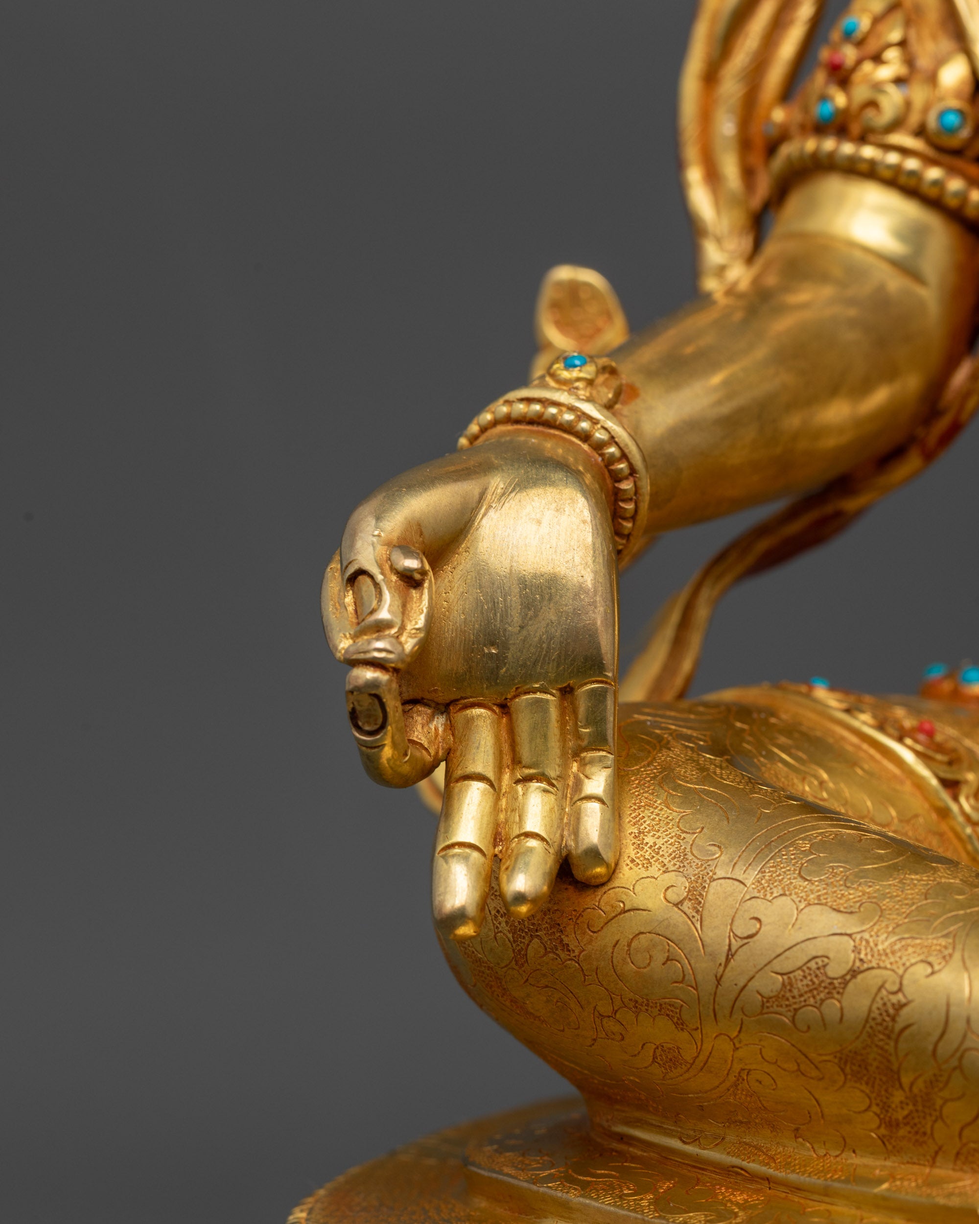 Channel Swift Help with Green Tara Sculpture | Handicrafted in Nepal