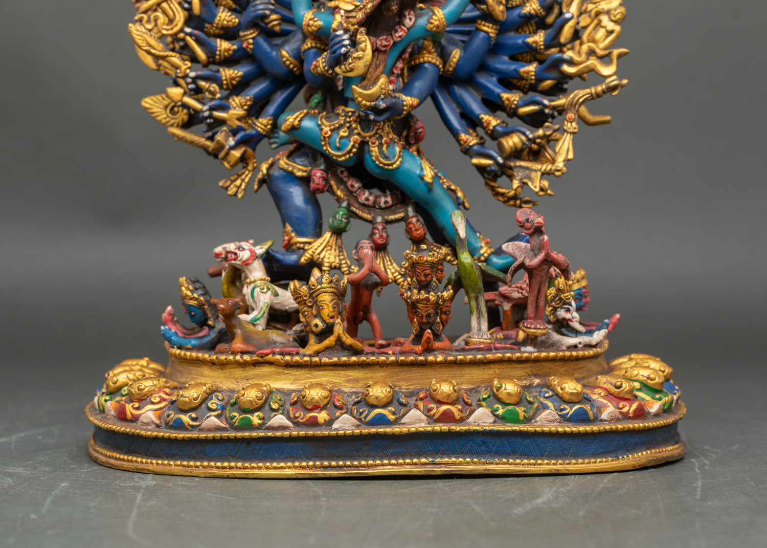 Yamantaka with Consort Sculpture | Traditional Buddhist Art