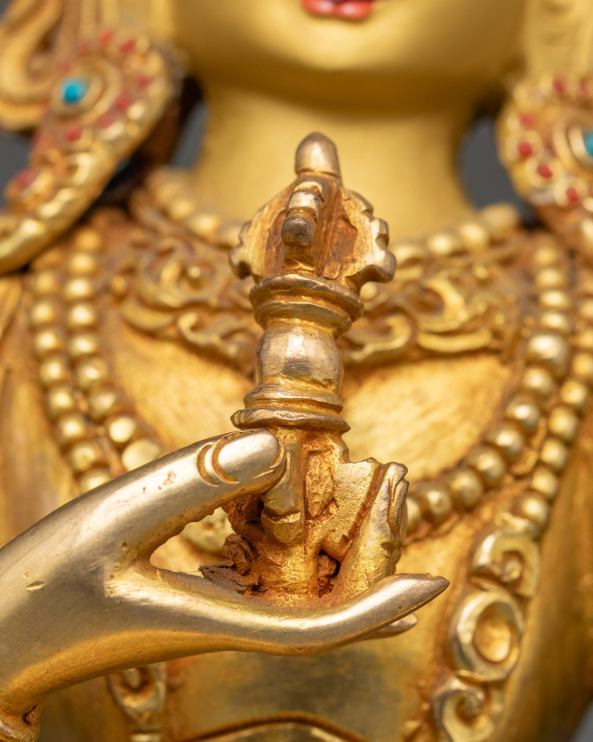 Handcrafted Vajrasattva Statue | Spiritual Healing Buddhist Idol