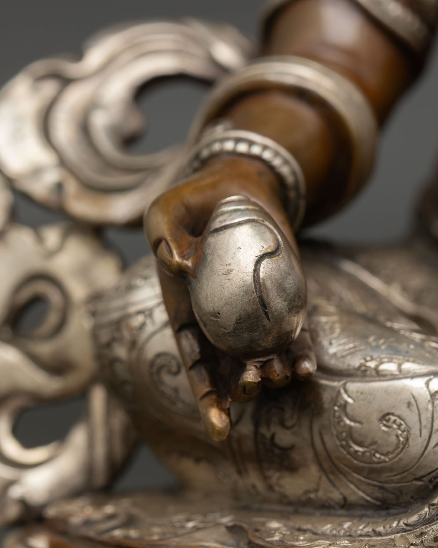 Dzambhala Statue | Tibetan Wealth God Statue for Abundance