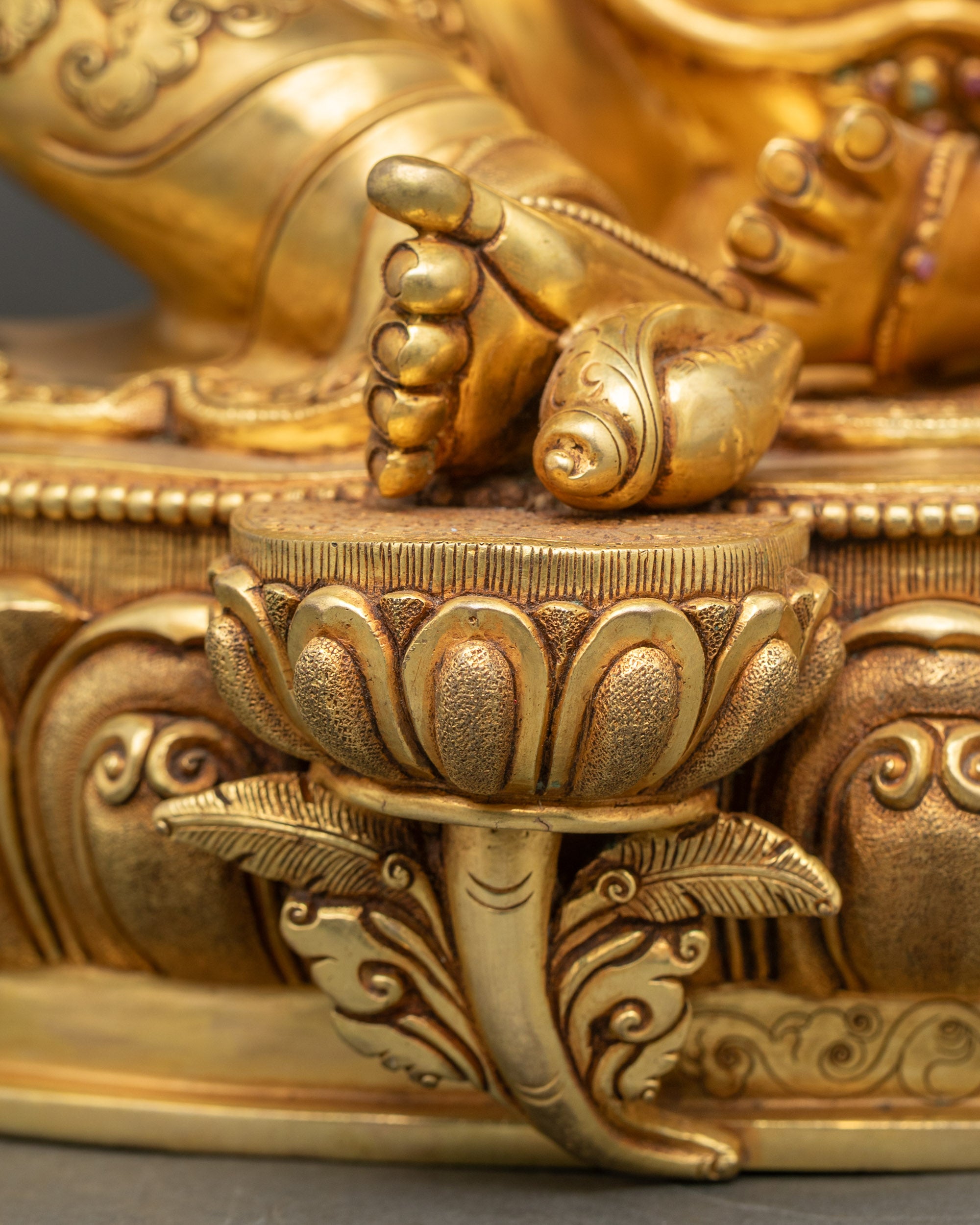 Decorative Dzambhala Statue | Traditional Lost-Wax Casted Idol
