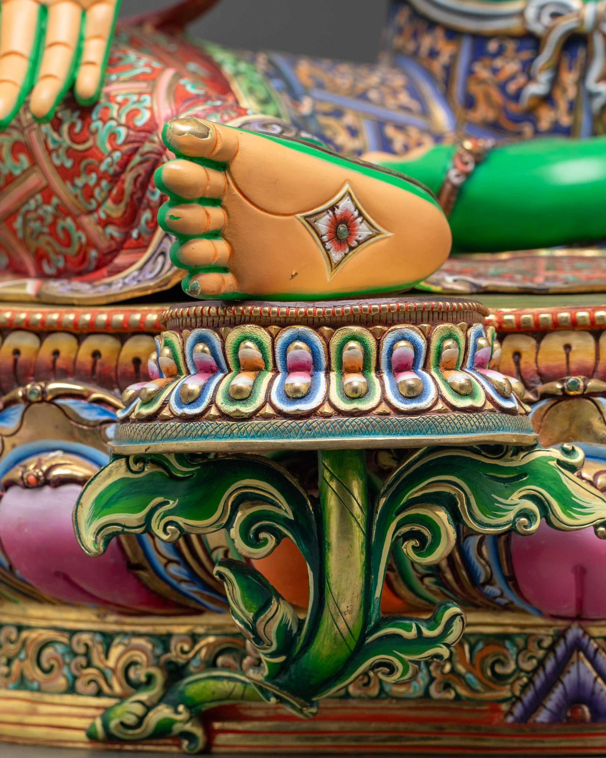 Colorful Jetsun Dolma Statue | Bring Blessings and Positive Energy