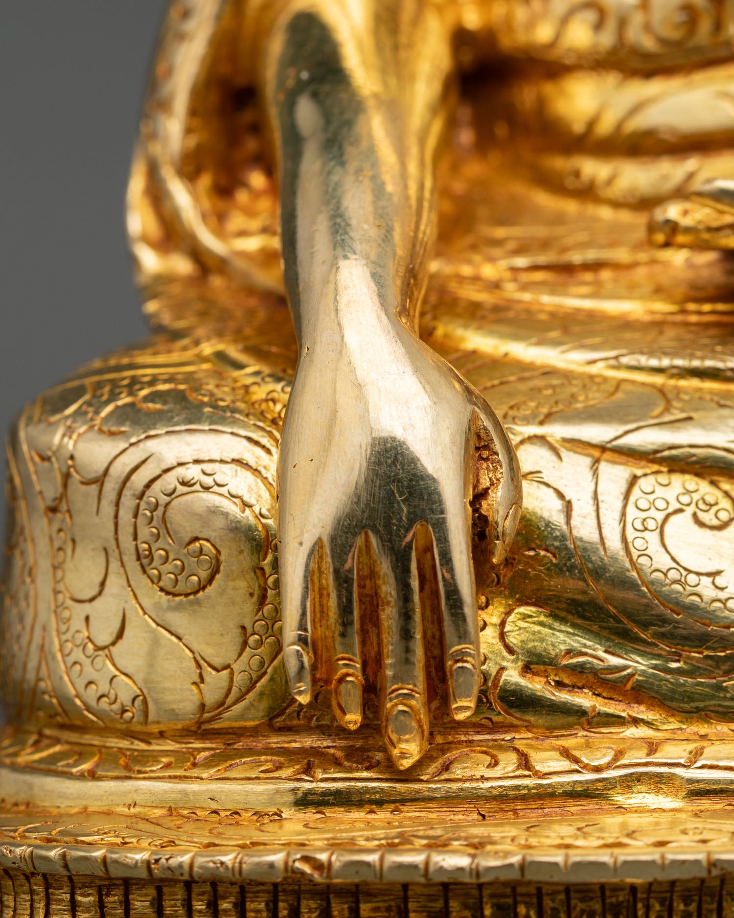 Handmade Ngawang Namgyal Statue – Tibetan Buddhist Decor