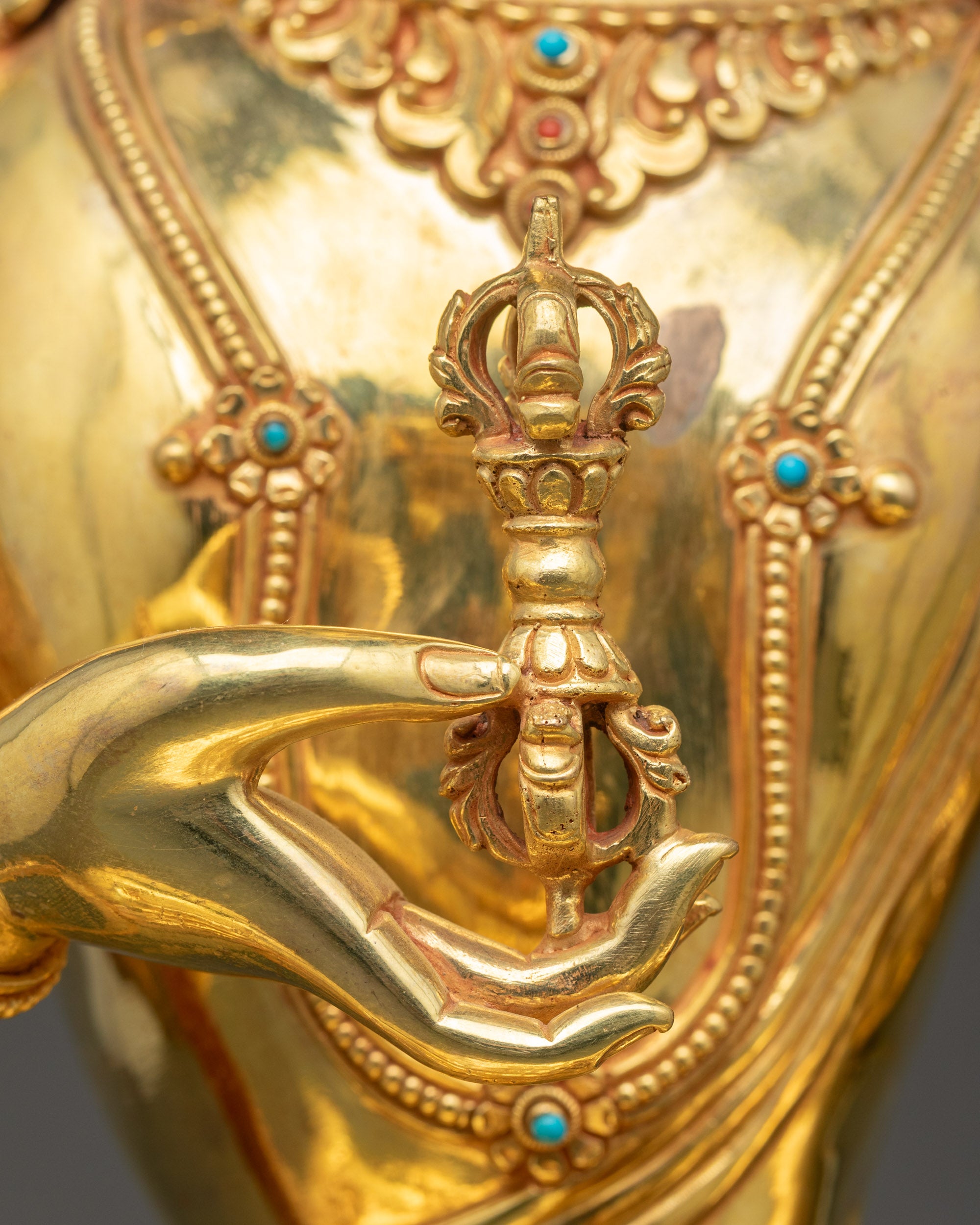 Premium Vajrasattva Figurine | Nepalese Altar Statue for Devotion