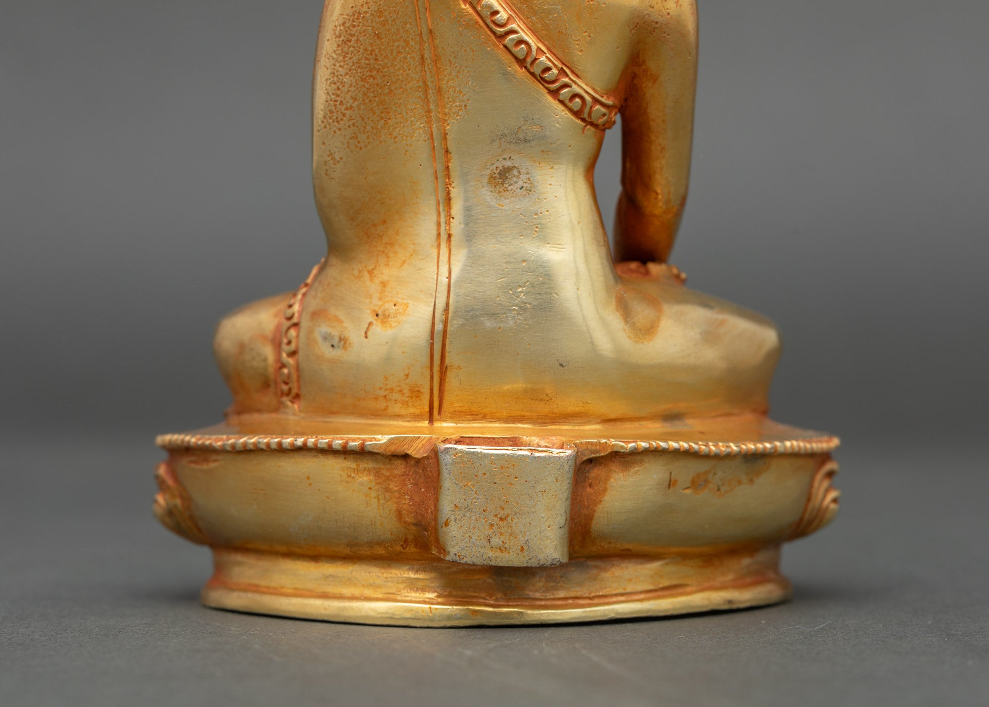 Shakyamuni Buddha Sculpture | Nepalese Copper Statue for Meditation