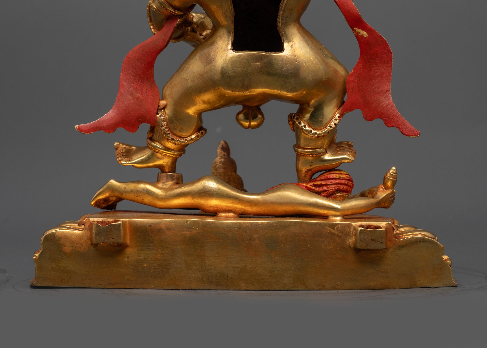 Tibetan Wealth Deity Black Dzambhala Statue