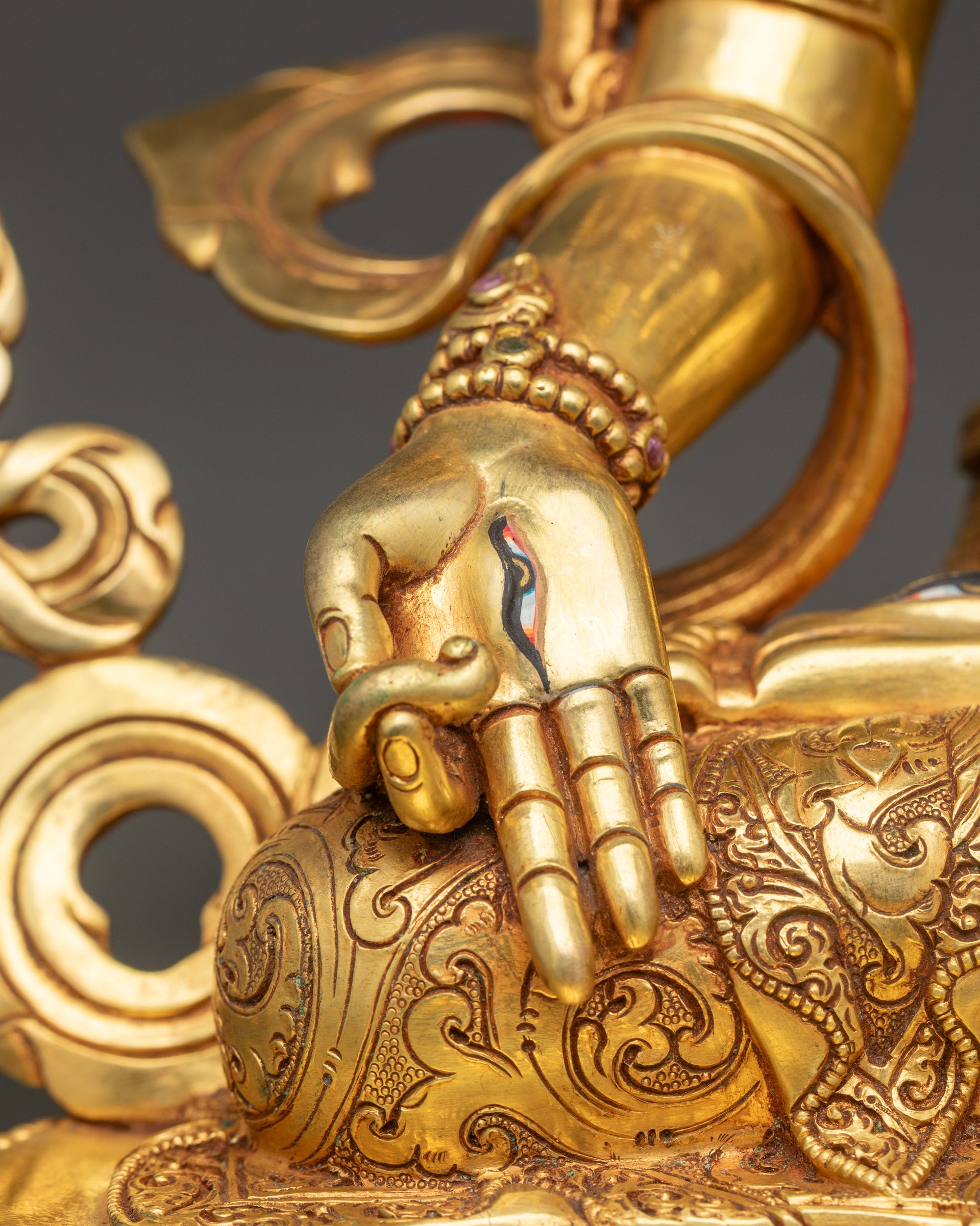 Handcrafted White Tara Sculpture | Buddhist Goddess of Healing