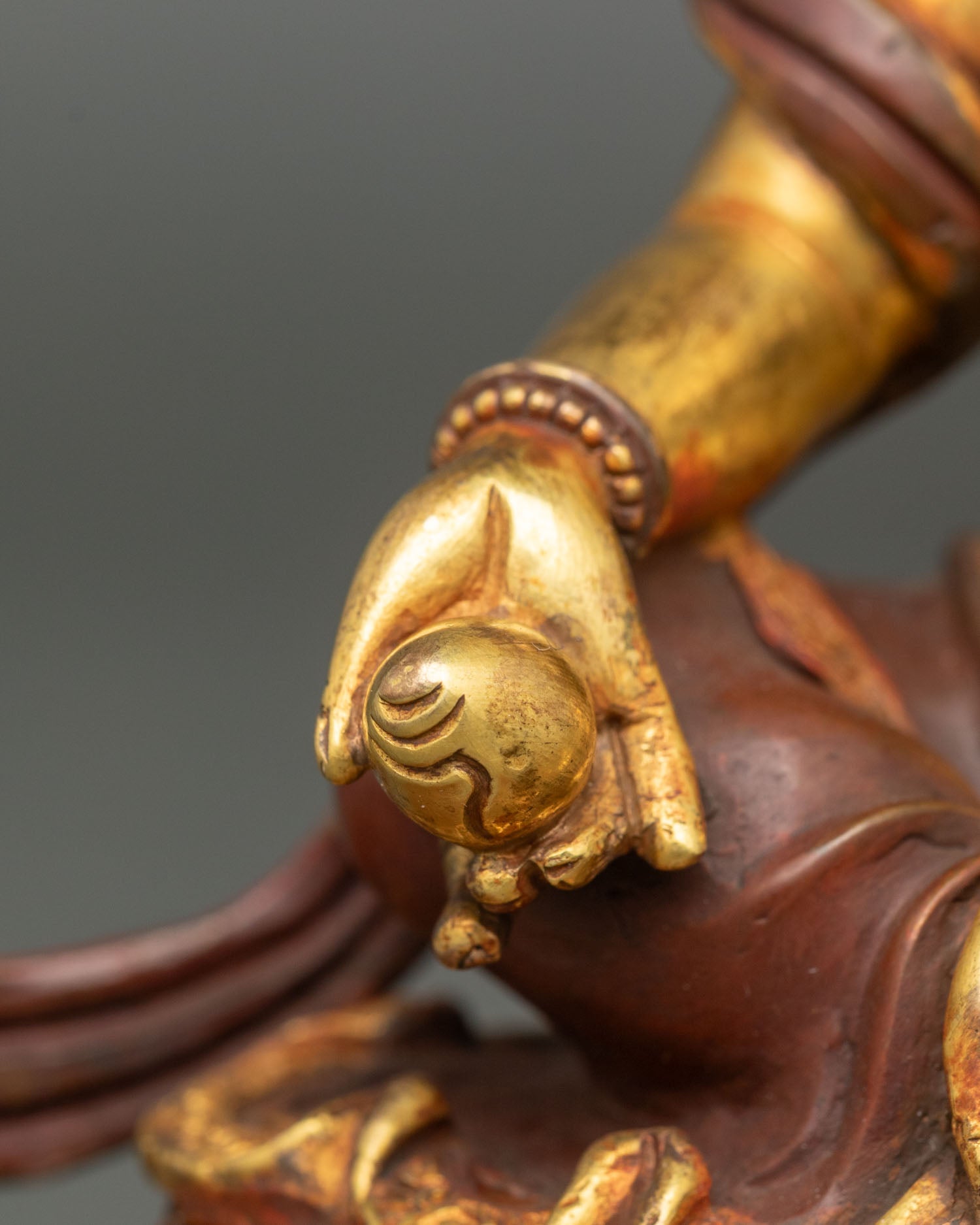 Dzambhala Statue | Hand-Crafted Himalayan Copper Sacred Art