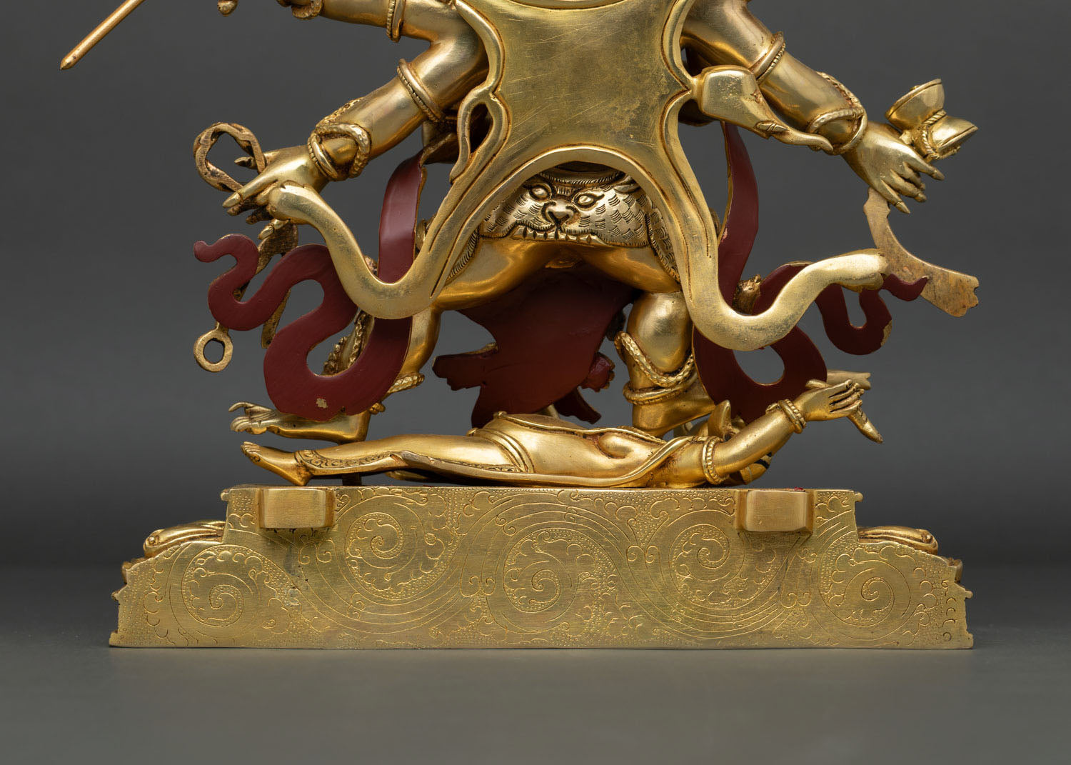 Six-Armed Mahakala Statue | Vajrayana Dharma Protector Deity