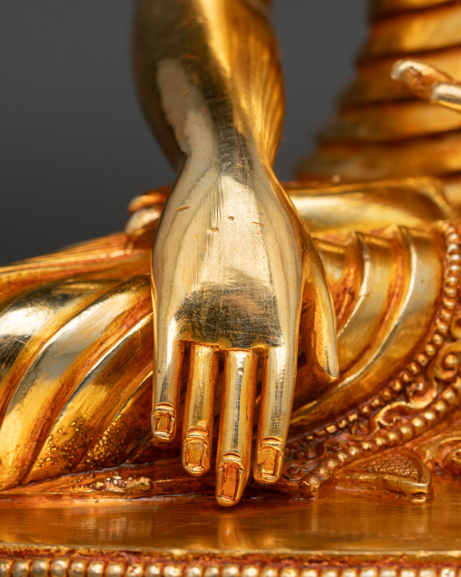 Sacred Shakyamuni Buddha Figurine | Meditation Altar Statue